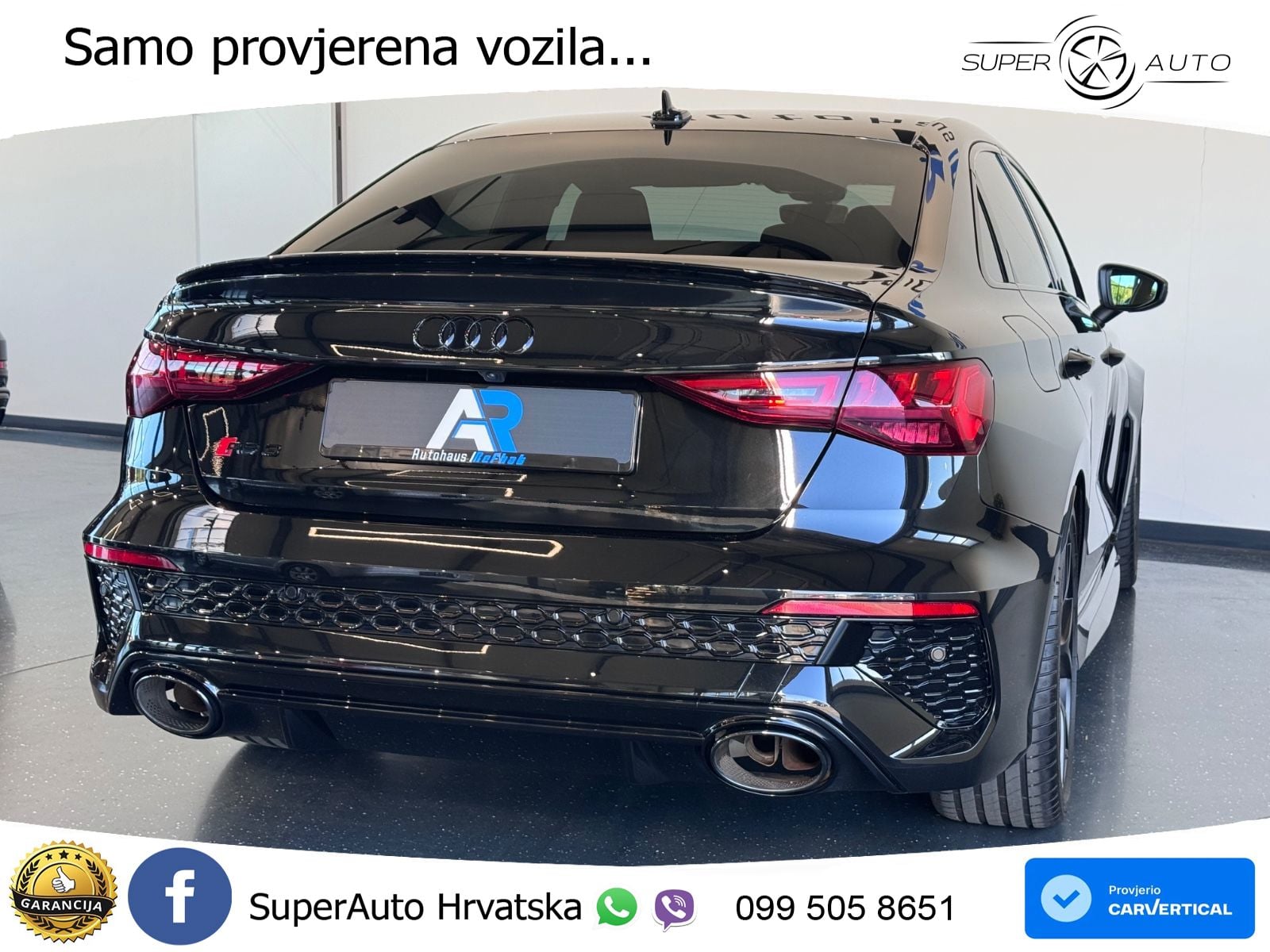 Audi RS3 Sedan 2.5 TFSI (400 KS) quattro S tronic LED+GR SJED+ACC