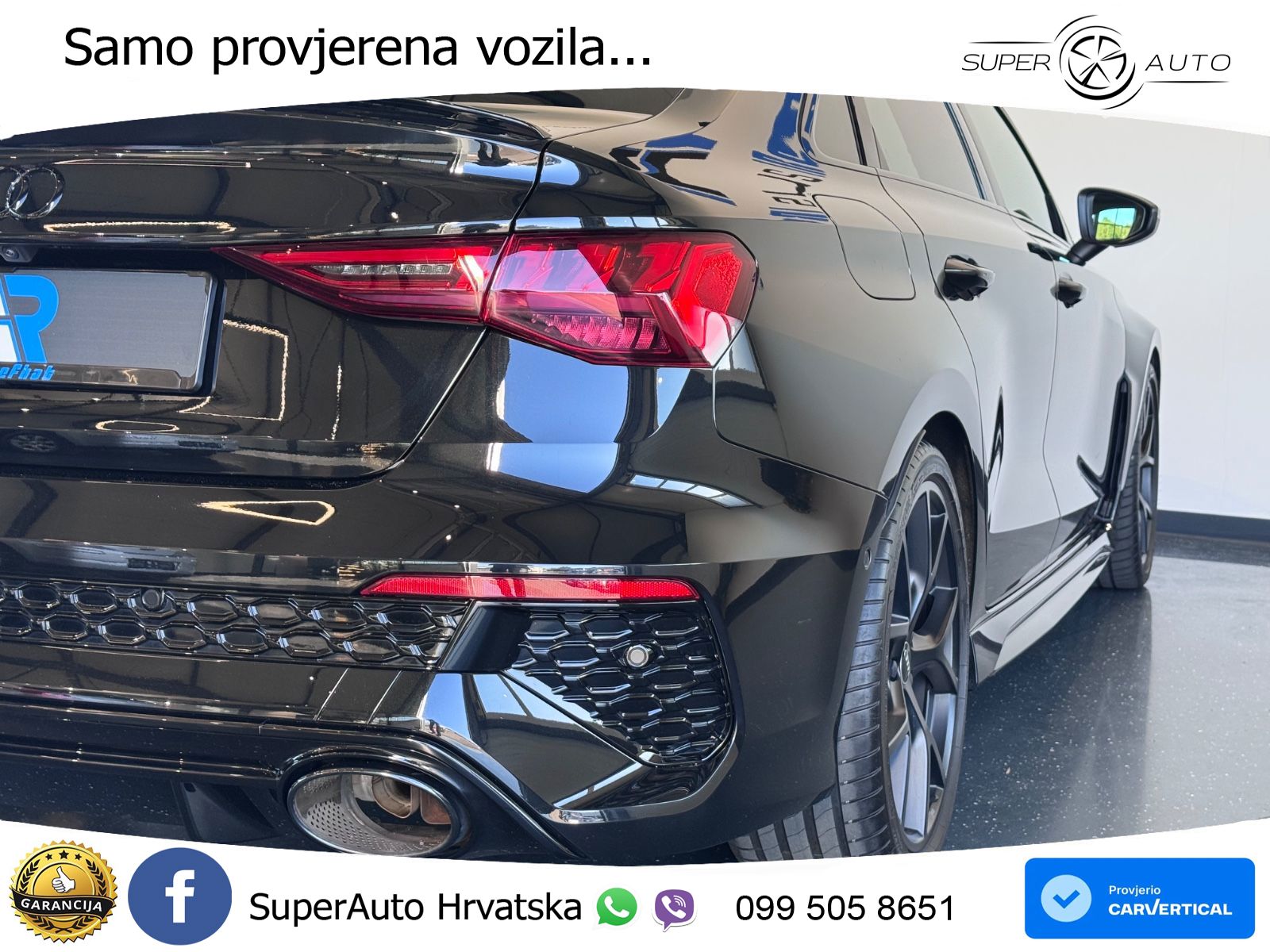 Audi RS3 Sedan 2.5 TFSI (400 KS) quattro S tronic LED+GR SJED+ACC