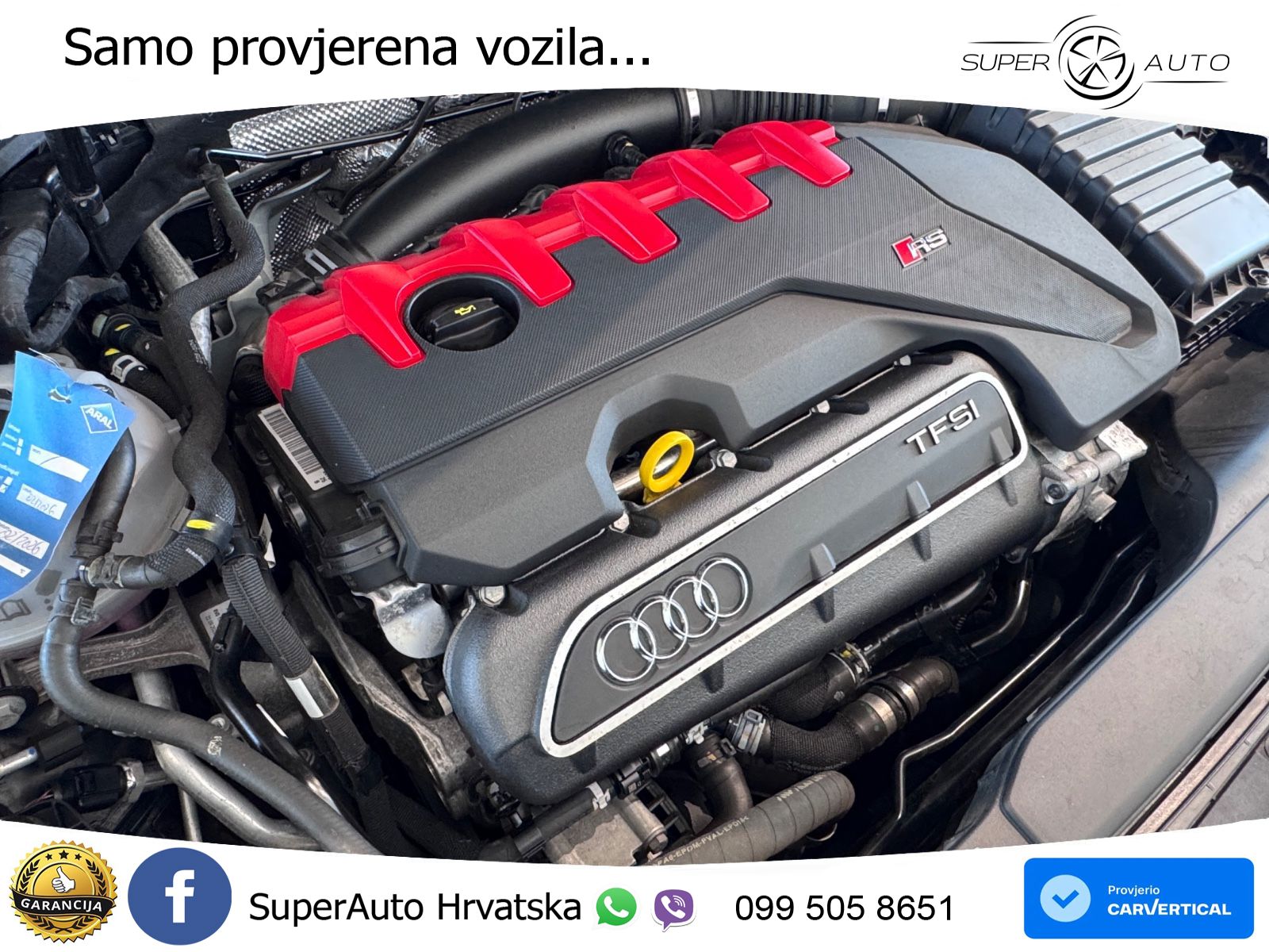 Audi RS3 Sedan 2.5 TFSI (400 KS) quattro S tronic LED+GR SJED+ACC