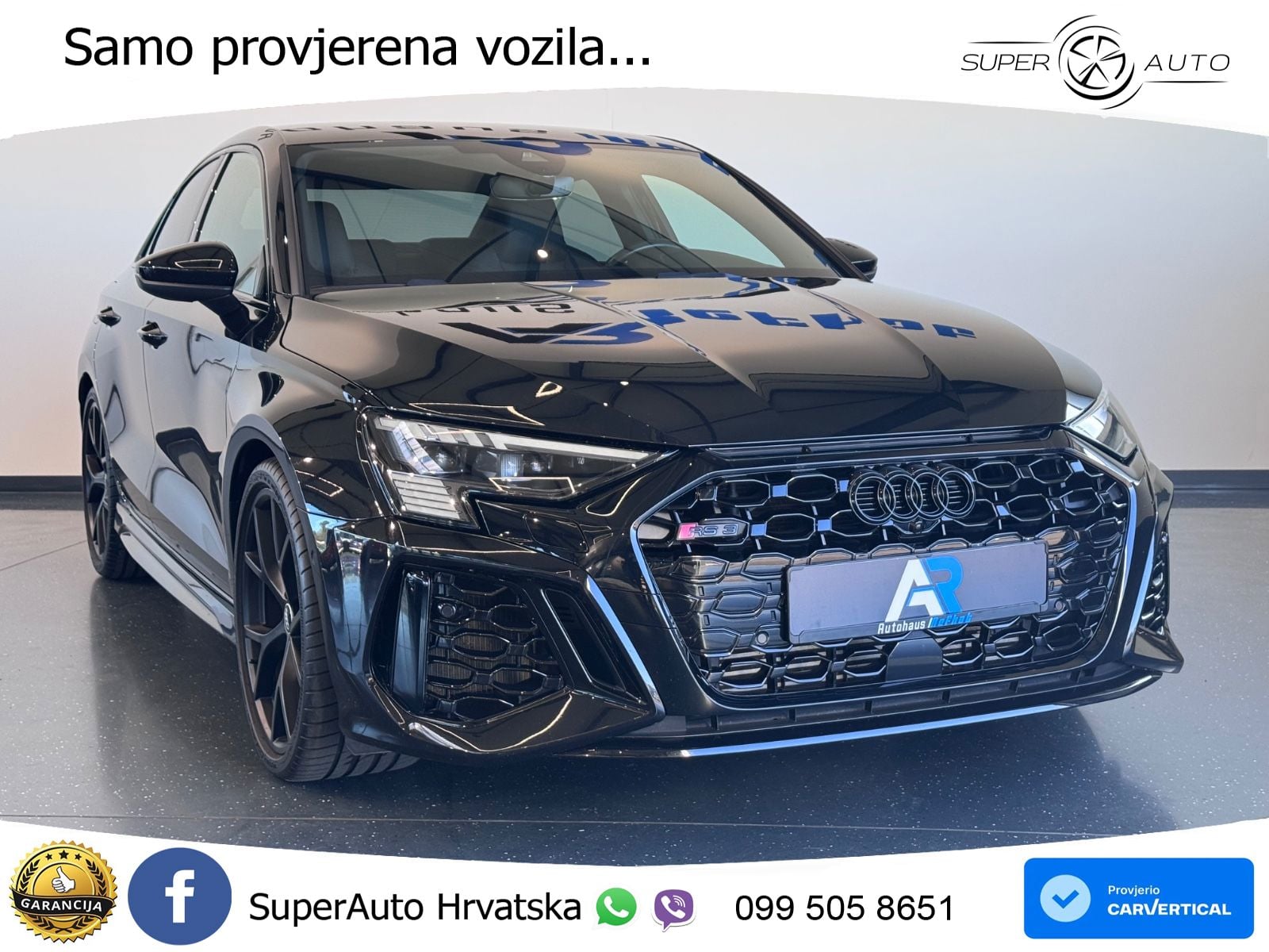Audi RS3 Sedan 2.5 TFSI (400 KS) quattro S tronic LED+GR SJED+ACC