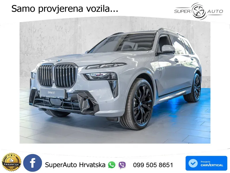 BMW X7 40d (352 KS) xDrive Steptronic M Sport ZRAČNI+ACC+GR SJED+KAM+PANO