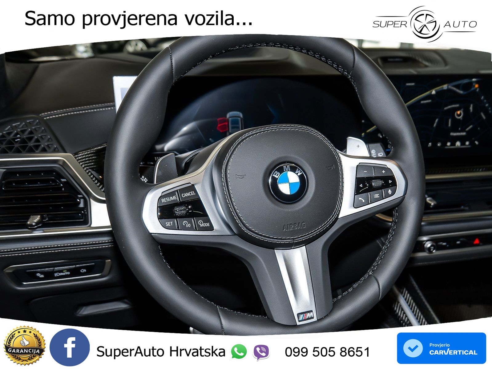 BMW X7 40d (352 KS) xDrive Steptronic M Sport ZRAČNI+ACC+GR SJED+KAM+PANO