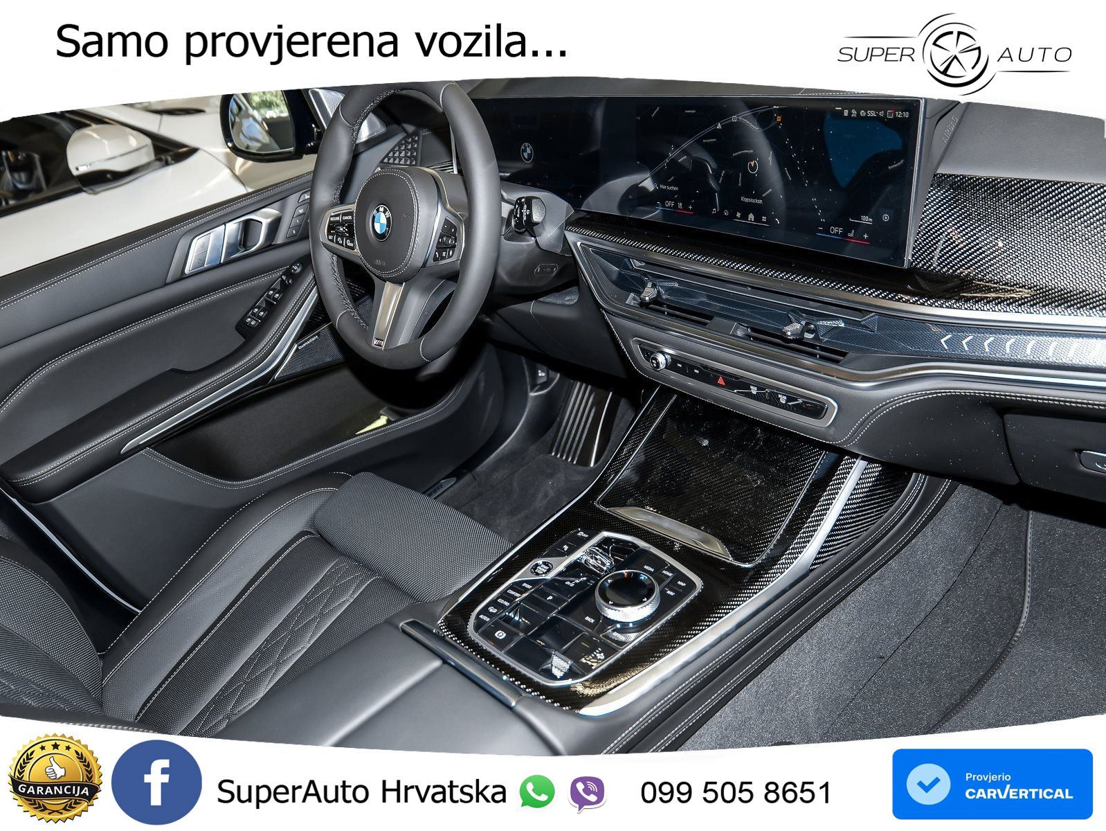 BMW X7 40d (352 KS) xDrive Steptronic M Sport ZRAČNI+ACC+GR SJED+KAM+PANO