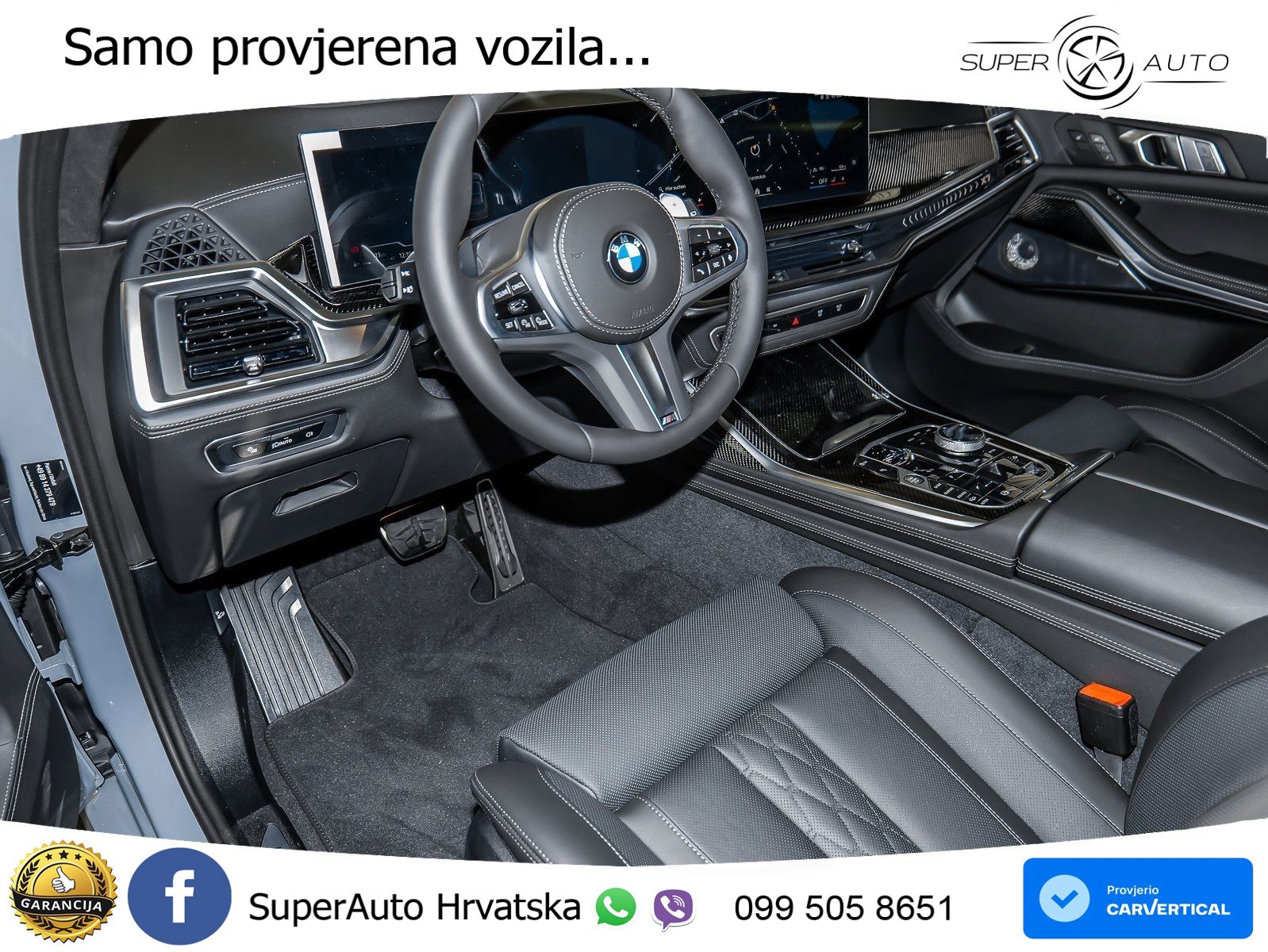 BMW X7 40d (352 KS) xDrive Steptronic M Sport ZRAČNI+ACC+GR SJED+KAM+PANO