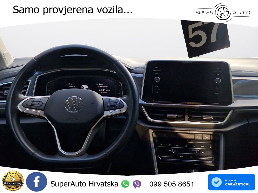 Volkswagen T-Roc 1.5 TSI (150 KS) DSG LED+GR SJED+ACC