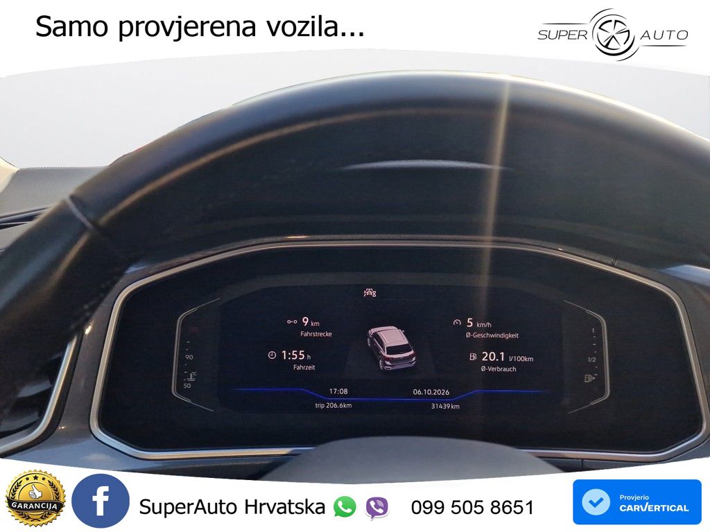 Volkswagen T-Roc 1.5 TSI (150 KS) DSG LED+GR SJED+ACC