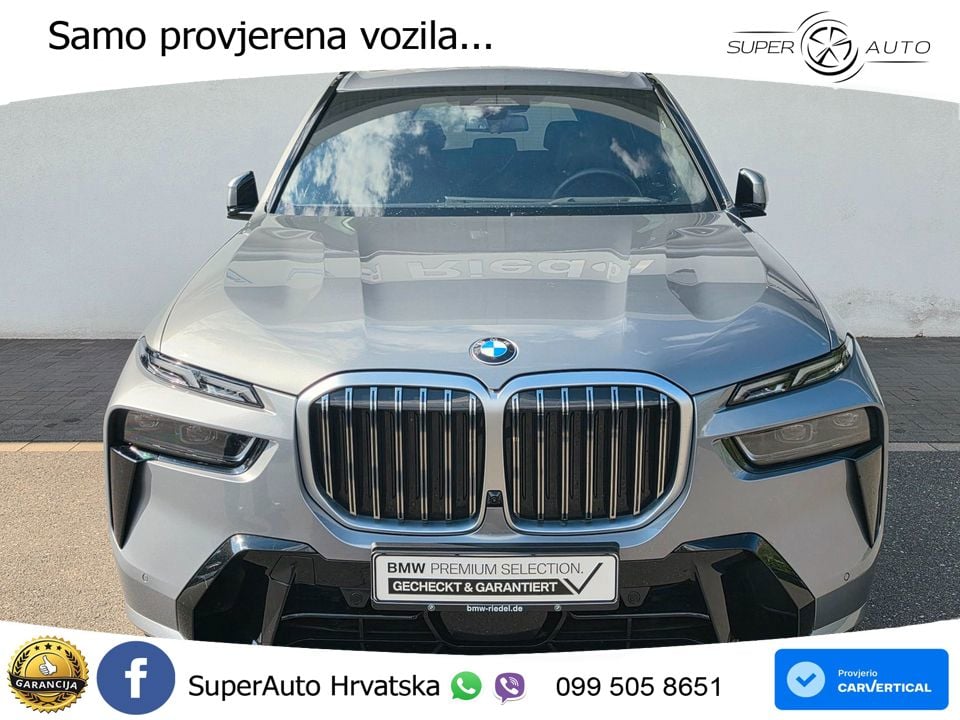 BMW X7 40d (352 KS) xDrive Steptronic M Sport LED+GR SJED+ACC