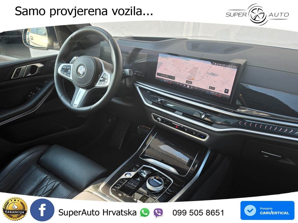 BMW X7 40d (352 KS) xDrive Steptronic M Sport LED+GR SJED+ACC
