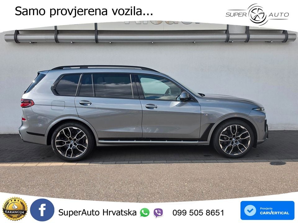 BMW X7 40d (352 KS) xDrive Steptronic M Sport LED+GR SJED+ACC