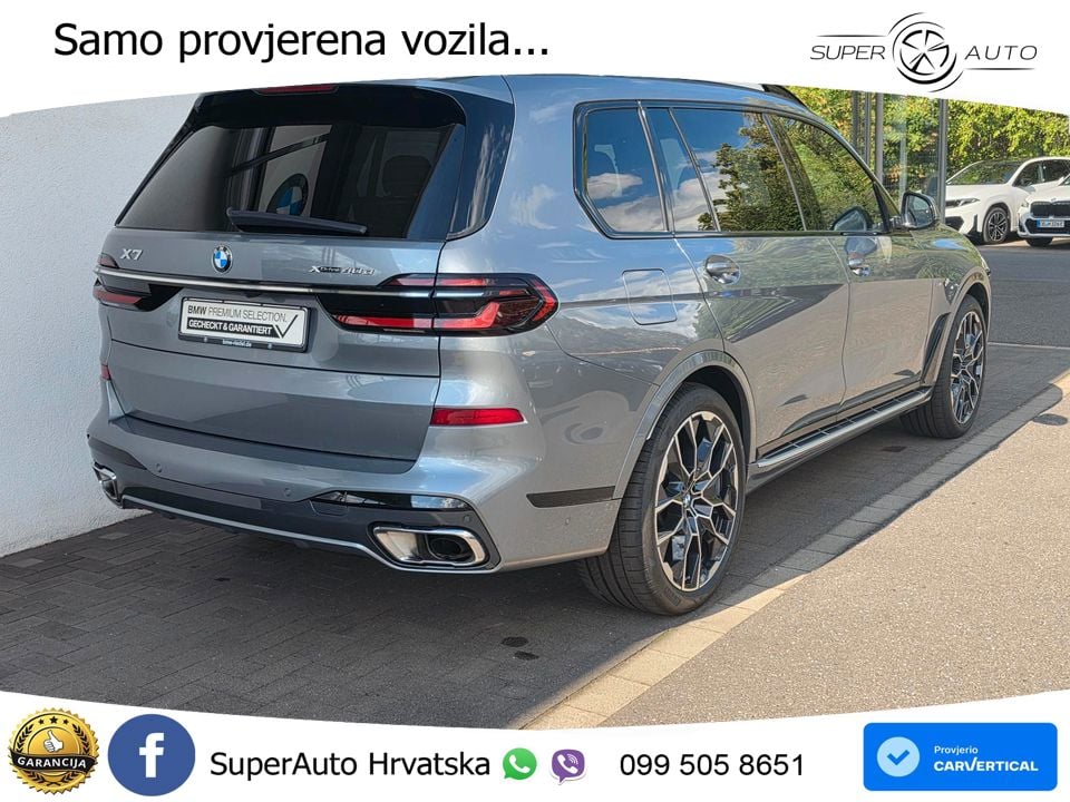 BMW X7 40d (352 KS) xDrive Steptronic M Sport LED+GR SJED+ACC