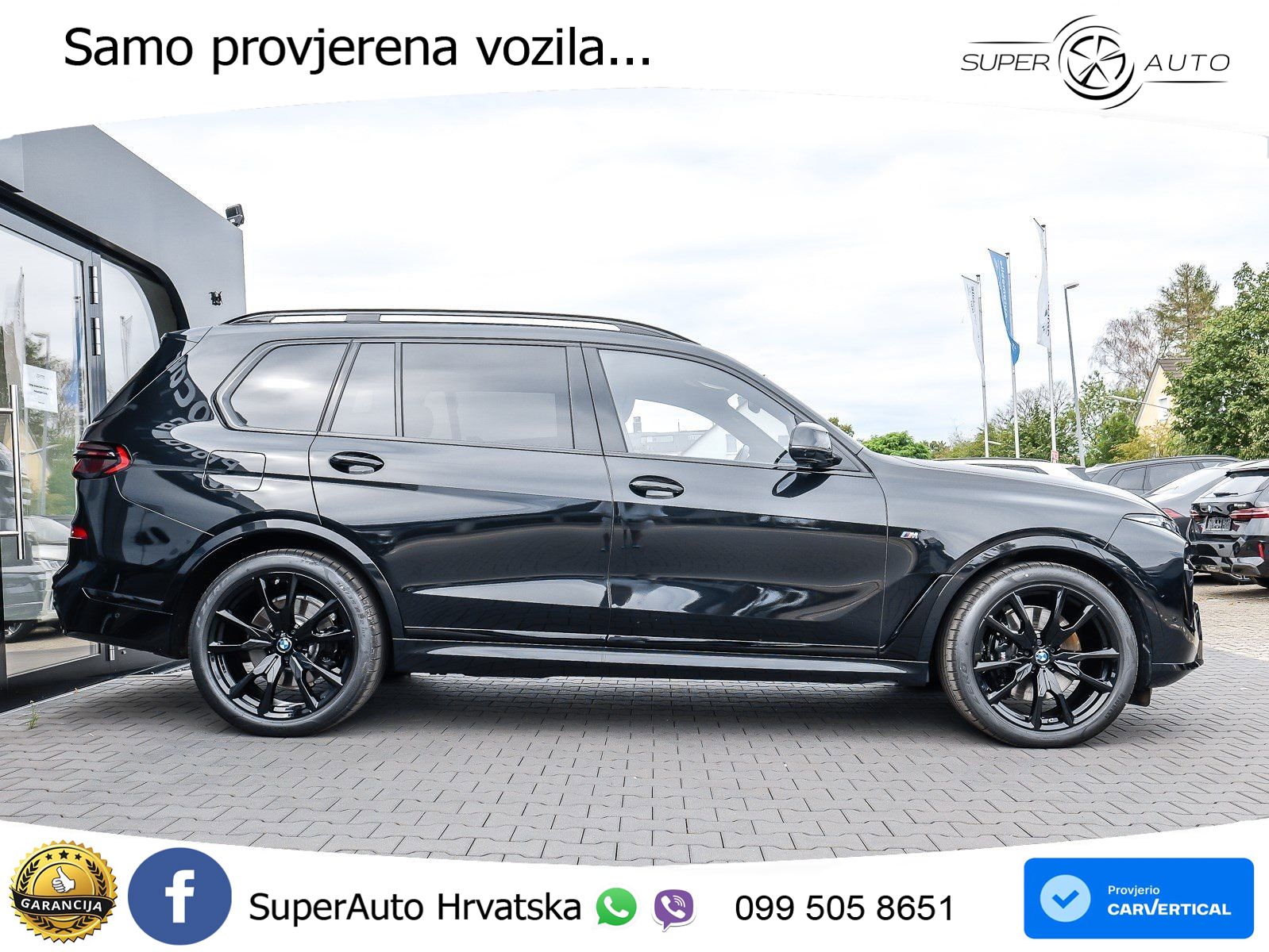 BMW X7 40d (352 KS) xDrive Steptronic M Sport ZRAČNI+ACC+GR SJED+KAM+PANO
