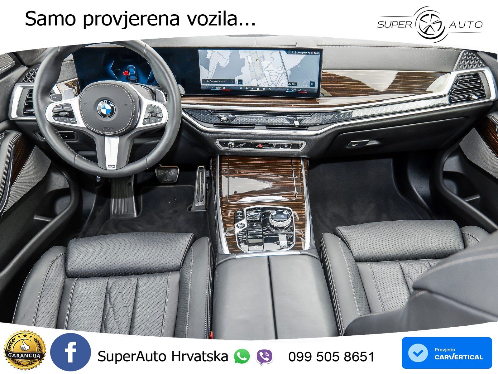 BMW X7 40d (352 KS) xDrive Steptronic M Sport ZRAČNI+ACC+GR SJED+KAM+PANO