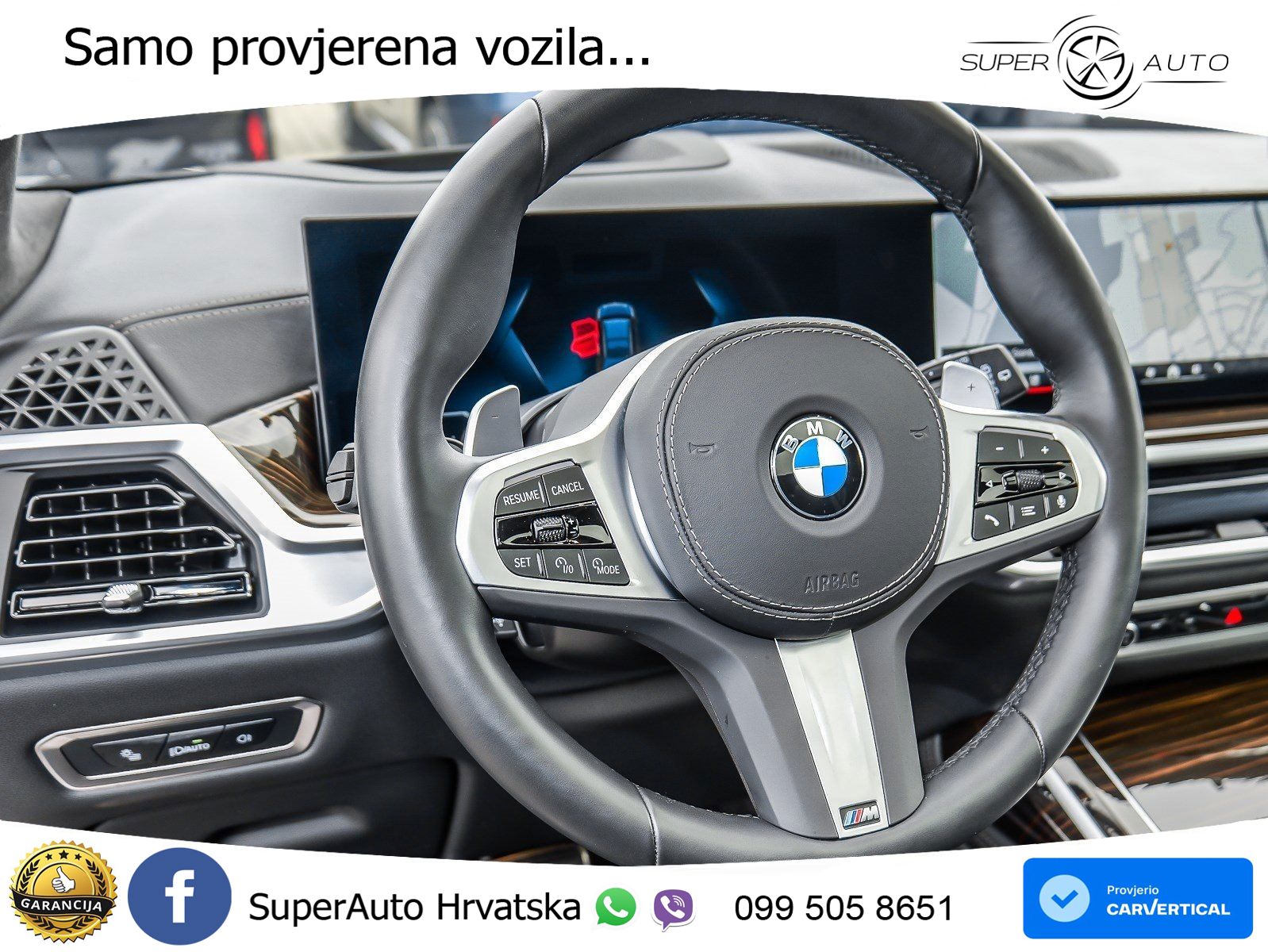 BMW X7 40d (352 KS) xDrive Steptronic M Sport ZRAČNI+ACC+GR SJED+KAM+PANO