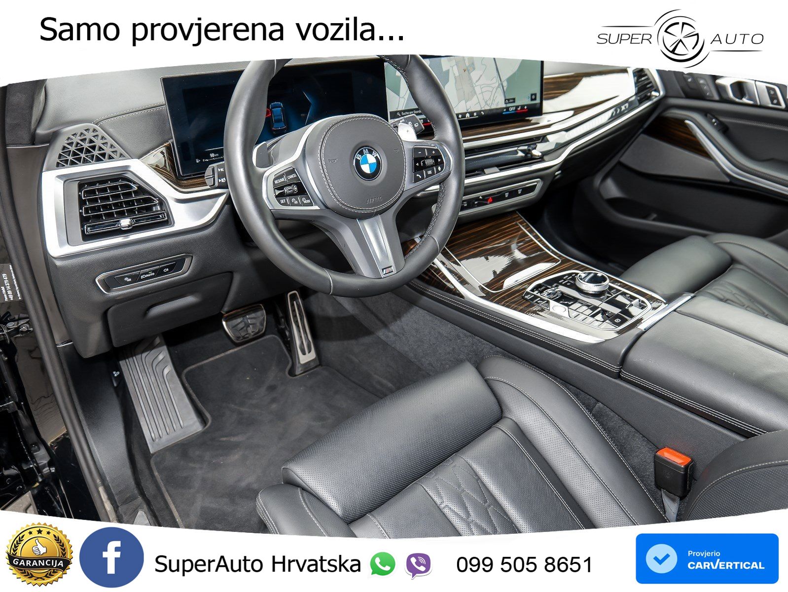 BMW X7 40d (352 KS) xDrive Steptronic M Sport ZRAČNI+ACC+GR SJED+KAM+PANO