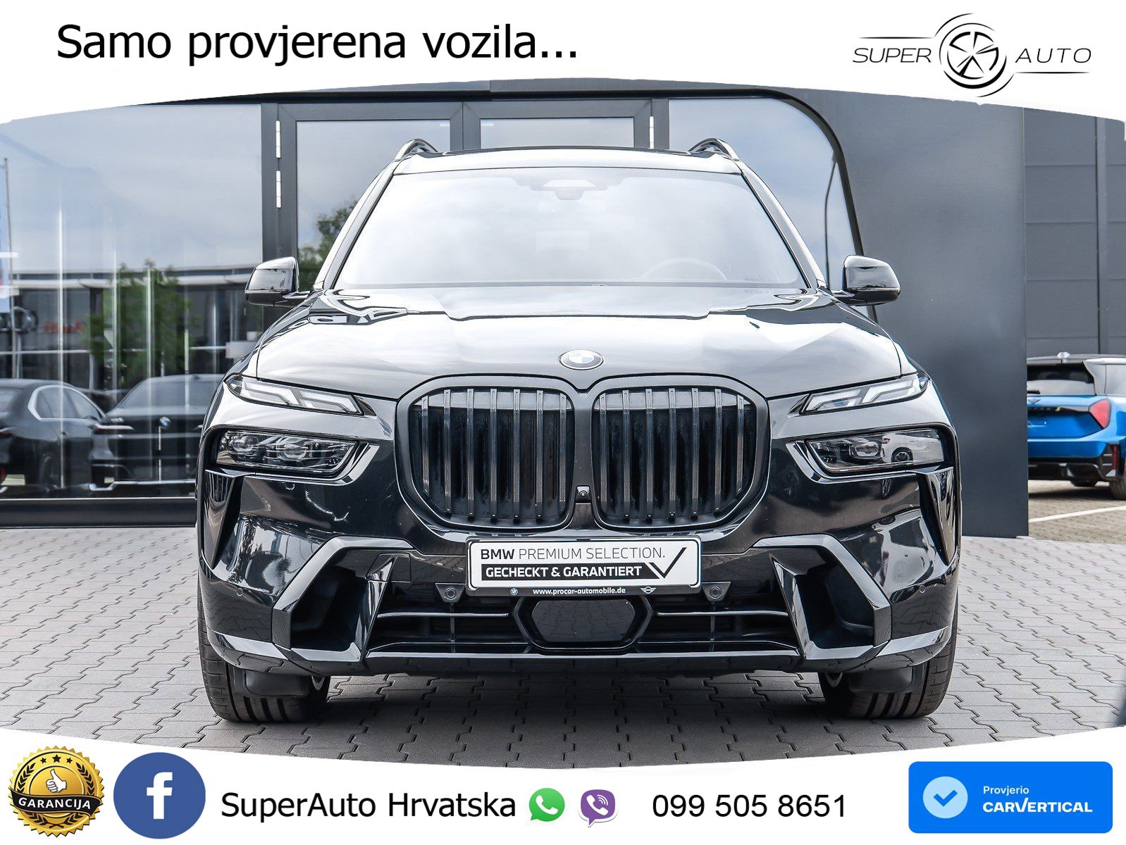 BMW X7 40d (352 KS) xDrive Steptronic M Sport ZRAČNI+ACC+GR SJED+KAM+PANO