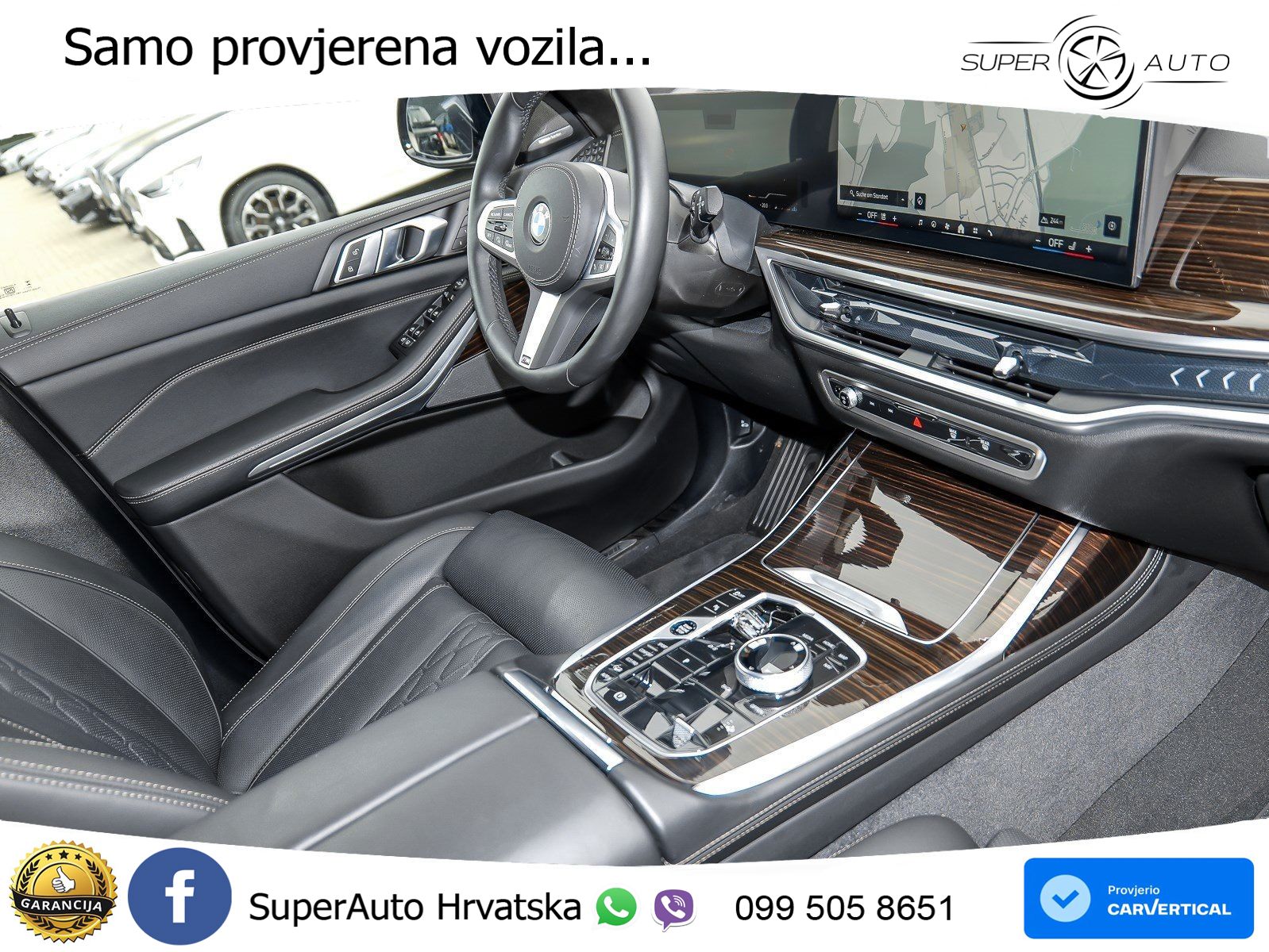 BMW X7 40d (352 KS) xDrive Steptronic M Sport ZRAČNI+ACC+GR SJED+KAM+PANO