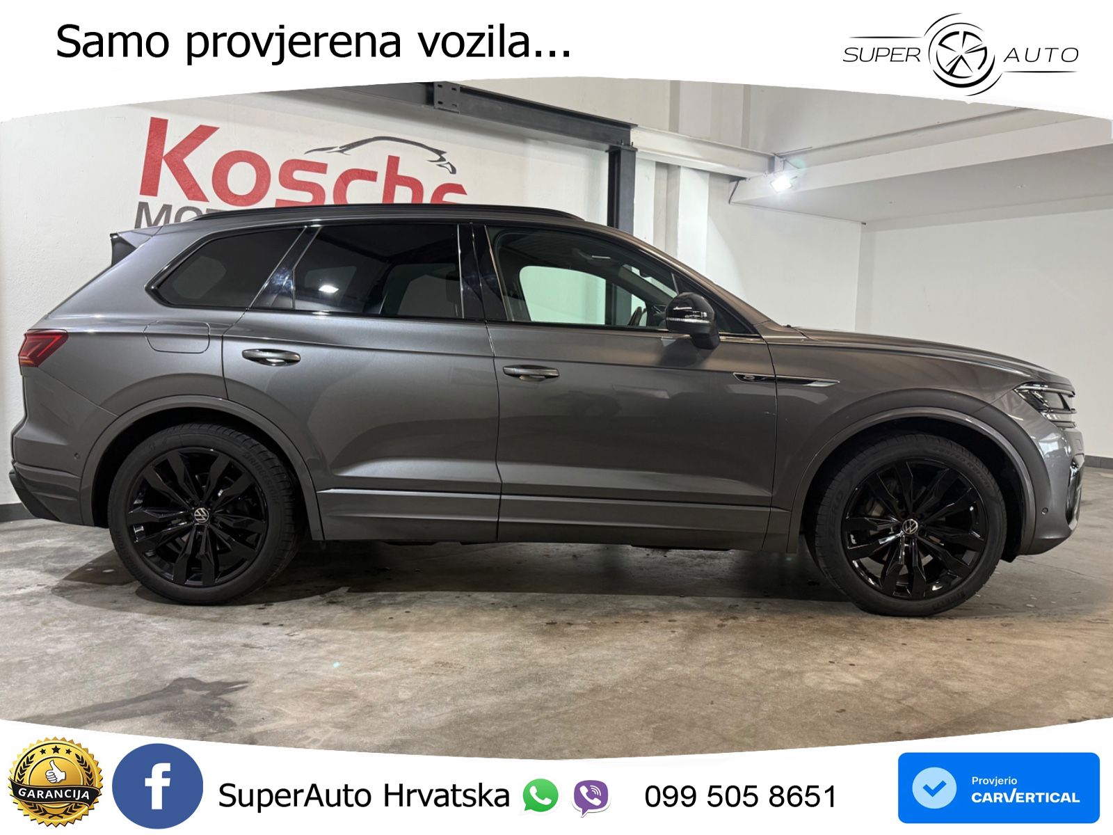 Volkswagen Touareg 3.0 V6 TDI (286 KS) 4MOTION Tiptronic R-Line ZRAČNI+ACC+GR SJED+KAM+PANO