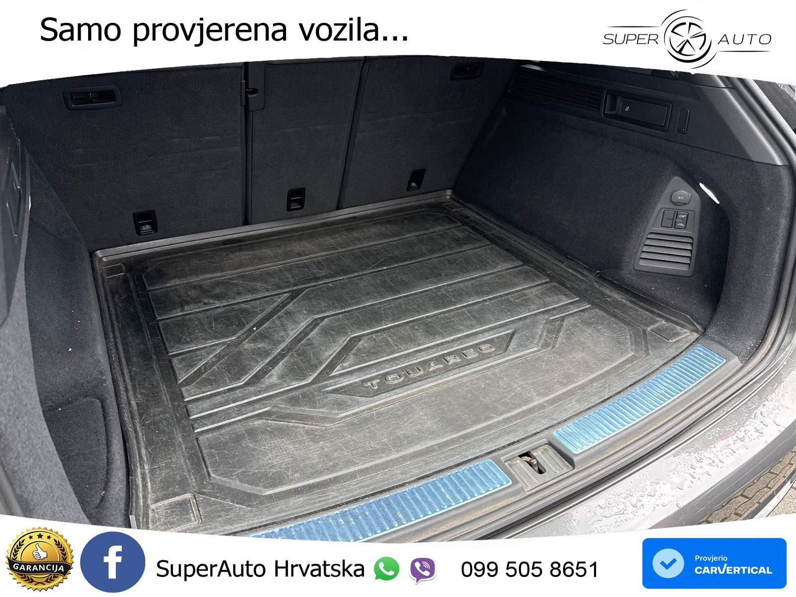 Volkswagen Touareg 3.0 V6 TDI (286 KS) 4MOTION Tiptronic R-Line ZRAČNI+ACC+GR SJED+KAM+PANO