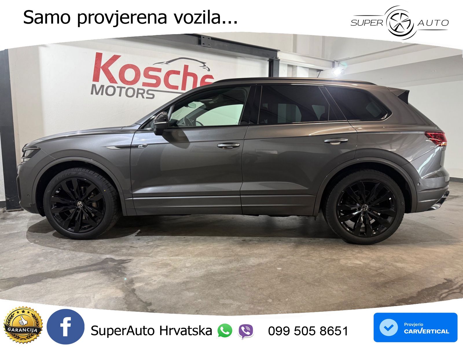 Volkswagen Touareg 3.0 V6 TDI (286 KS) 4MOTION Tiptronic R-Line ZRAČNI+ACC+GR SJED+KAM+PANO
