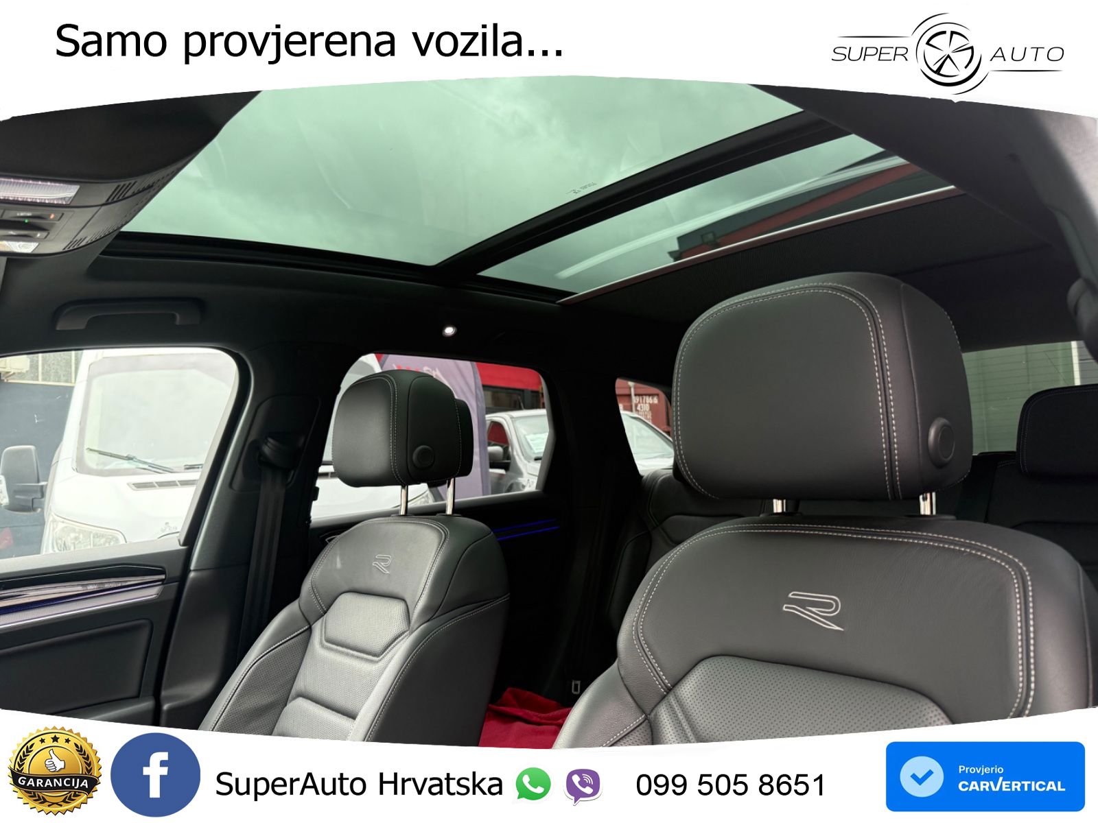 Volkswagen Touareg 3.0 V6 TDI (286 KS) 4MOTION Tiptronic R-Line ZRAČNI+ACC+GR SJED+KAM+PANO