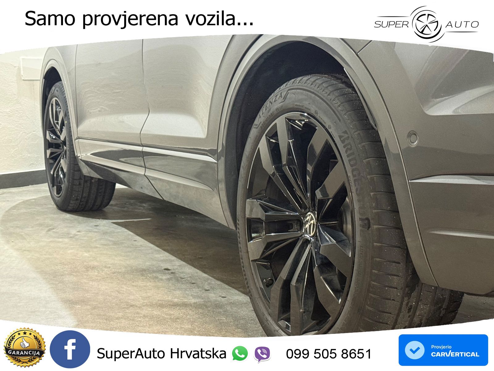 Volkswagen Touareg 3.0 V6 TDI (286 KS) 4MOTION Tiptronic R-Line ZRAČNI+ACC+GR SJED+KAM+PANO