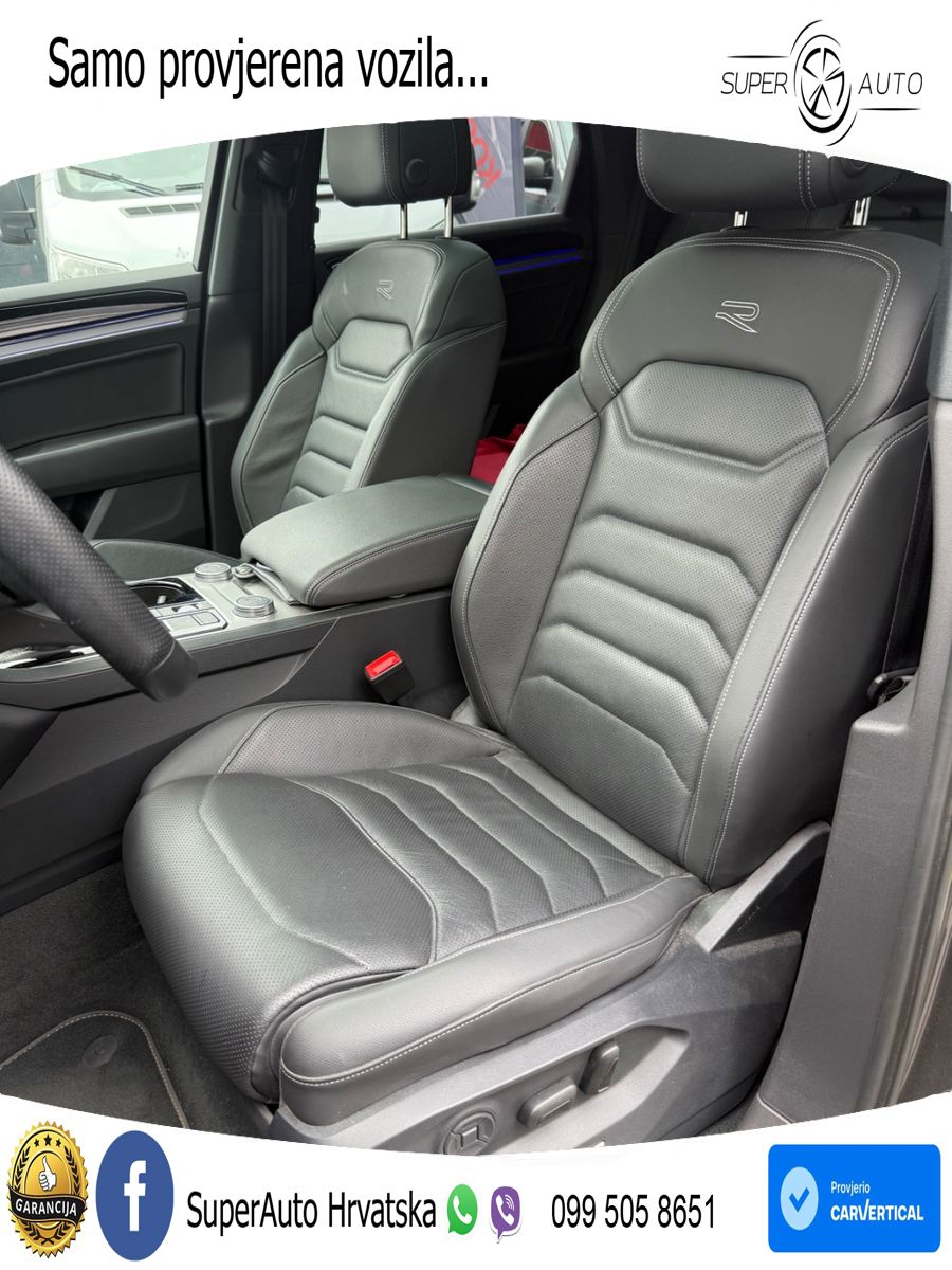 Volkswagen Touareg 3.0 V6 TDI (286 KS) 4MOTION Tiptronic R-Line ZRAČNI+ACC+GR SJED+KAM+PANO