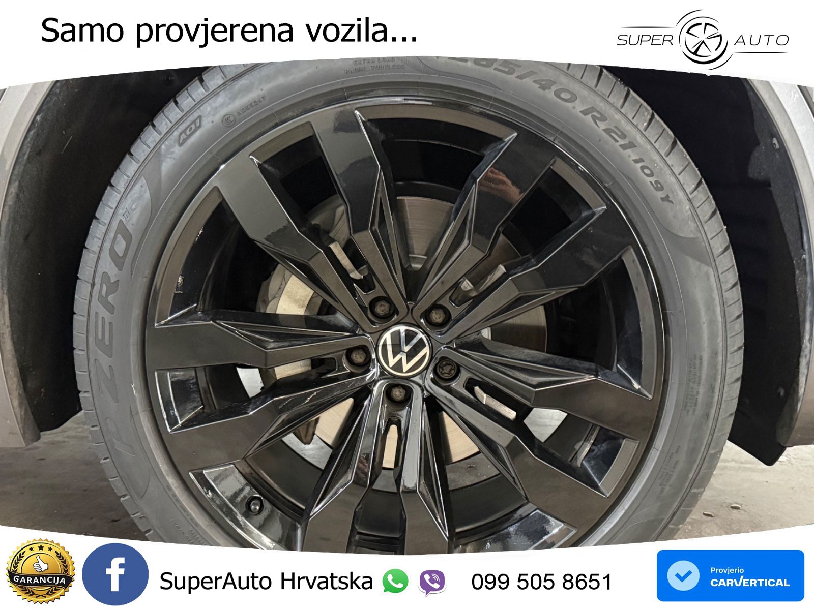 Volkswagen Touareg 3.0 V6 TDI (286 KS) 4MOTION Tiptronic R-Line ZRAČNI+ACC+GR SJED+KAM+PANO