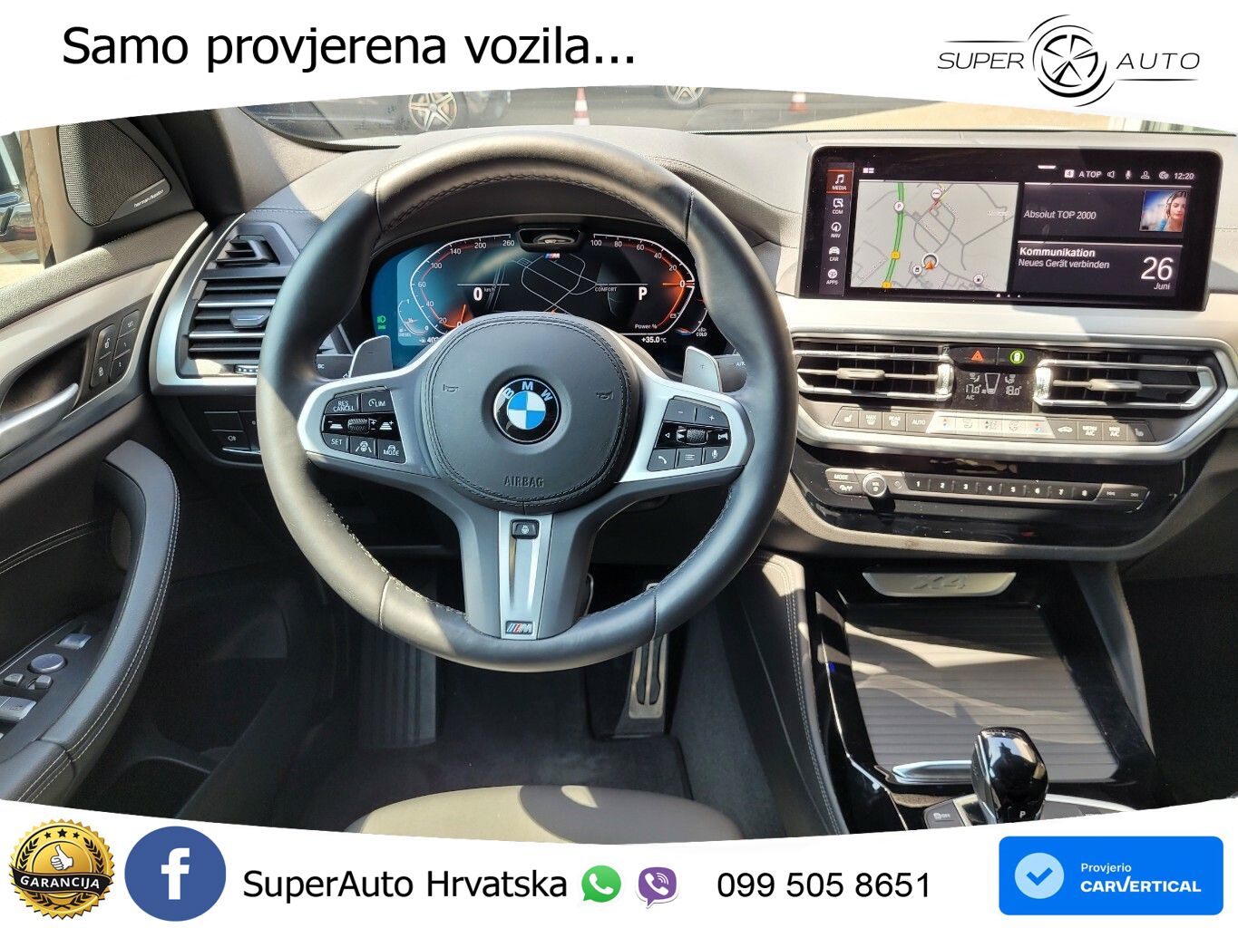 BMW X4 30d (286 KS) xDrive Steptronic M Sport LED+GR SJED+ACC