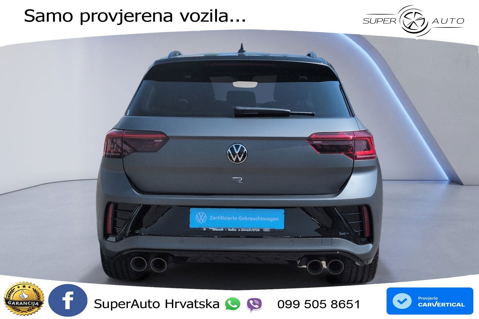 Volkswagen T-Roc I R 2.0 TSI (300 KS) OPF 4M DSG LED+GR SJED+ACC