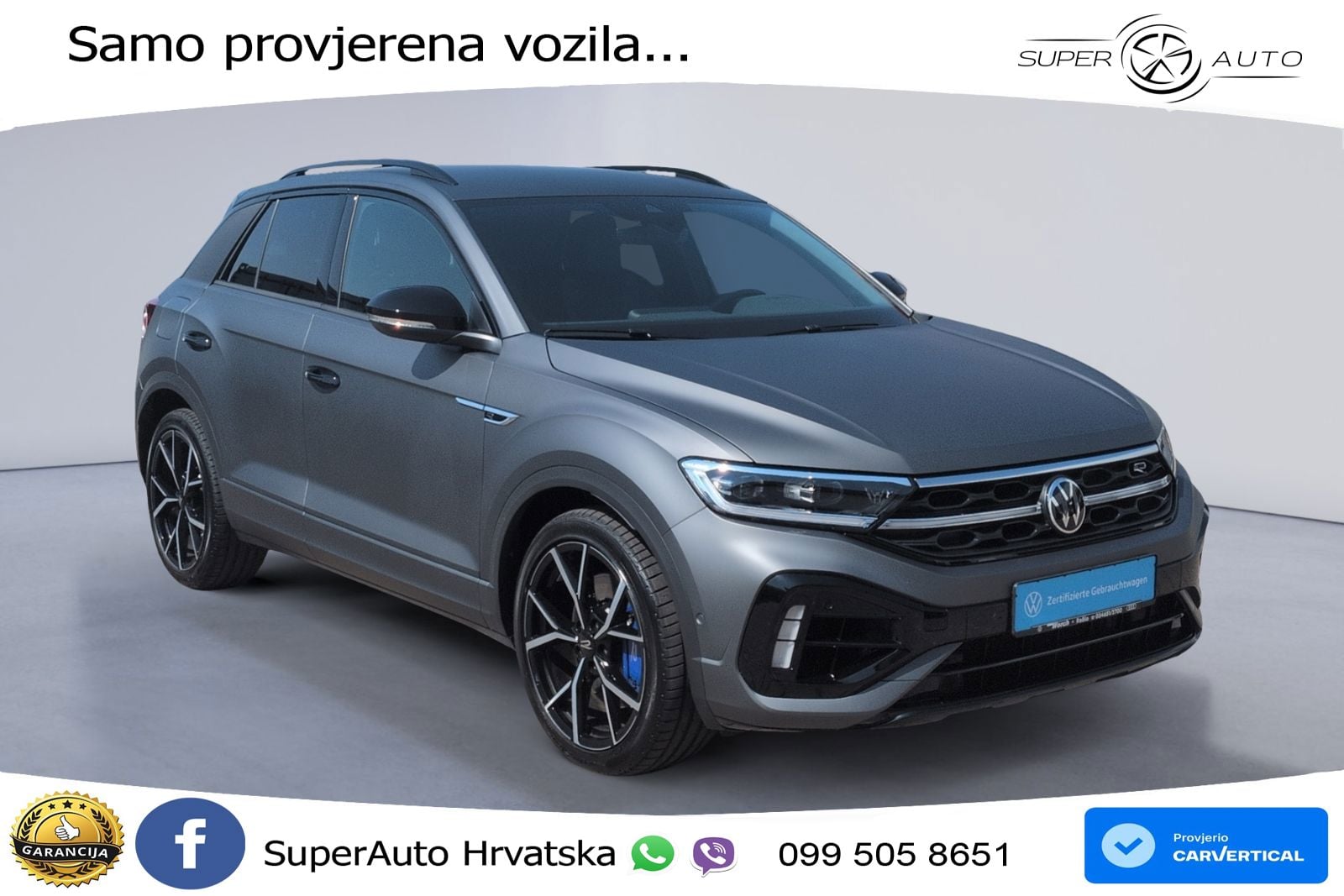 Volkswagen T-Roc I R 2.0 TSI (300 KS) OPF 4M DSG LED+GR SJED+ACC