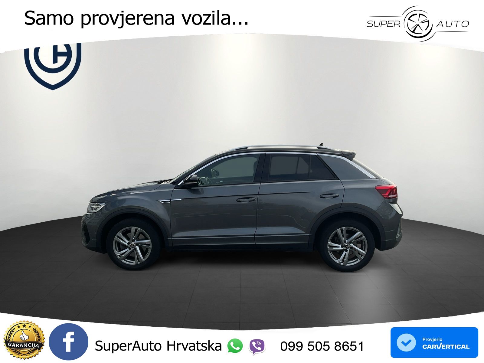 Volkswagen T-Roc 2.0 TDI (150 KS) DSG R-Line LED+GR SJED+ACC
