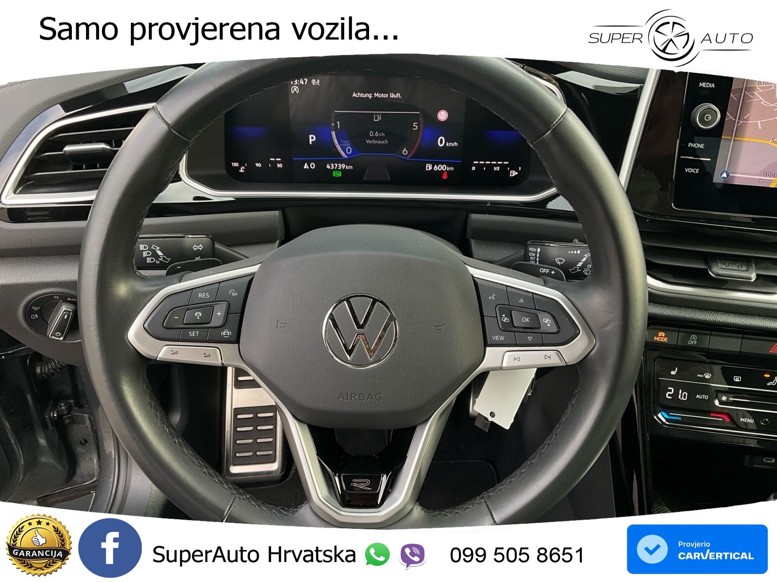 Volkswagen T-Roc 2.0 TDI (150 KS) DSG R-Line LED+GR SJED+ACC