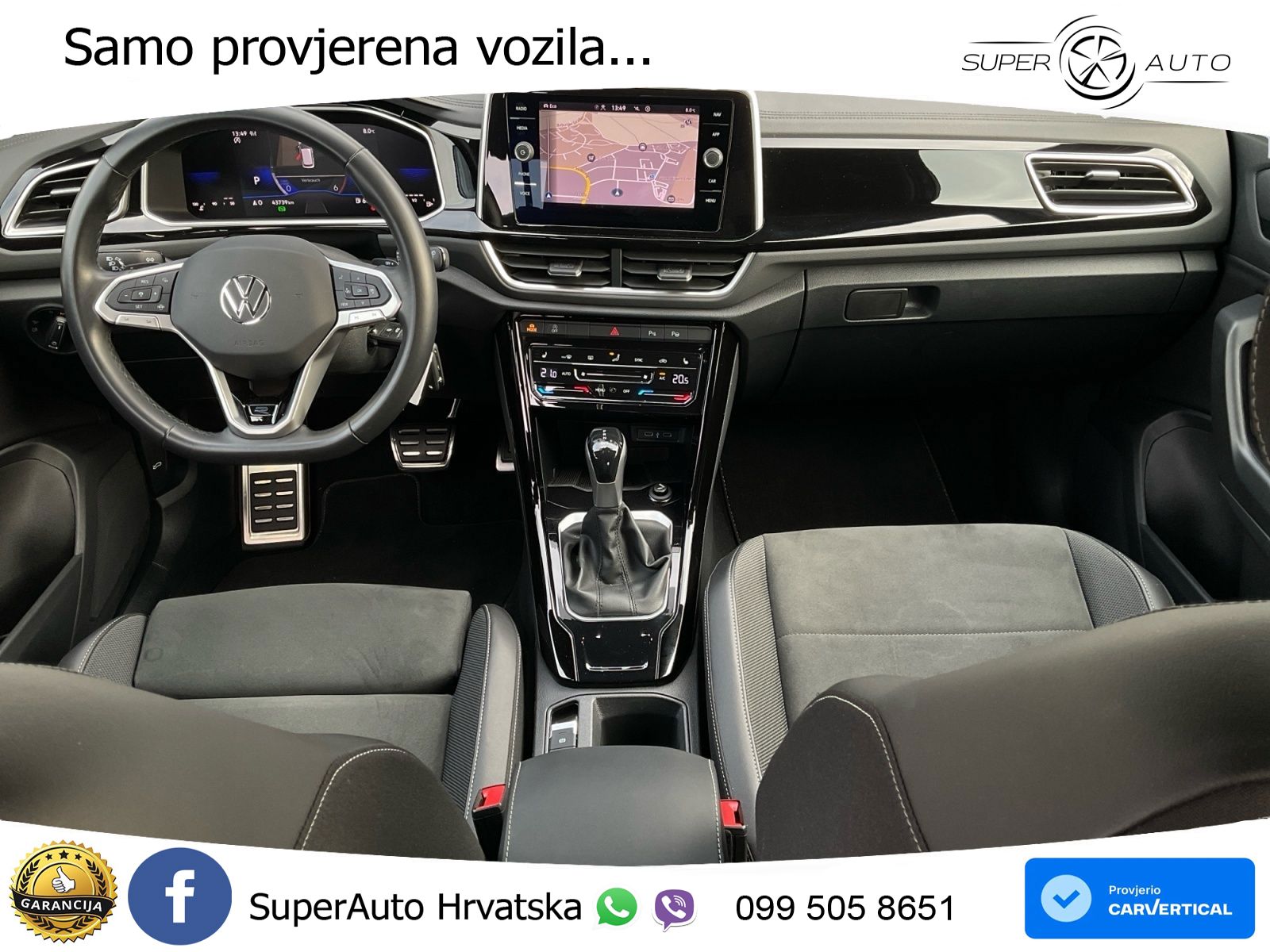 Volkswagen T-Roc 2.0 TDI (150 KS) DSG R-Line LED+GR SJED+ACC