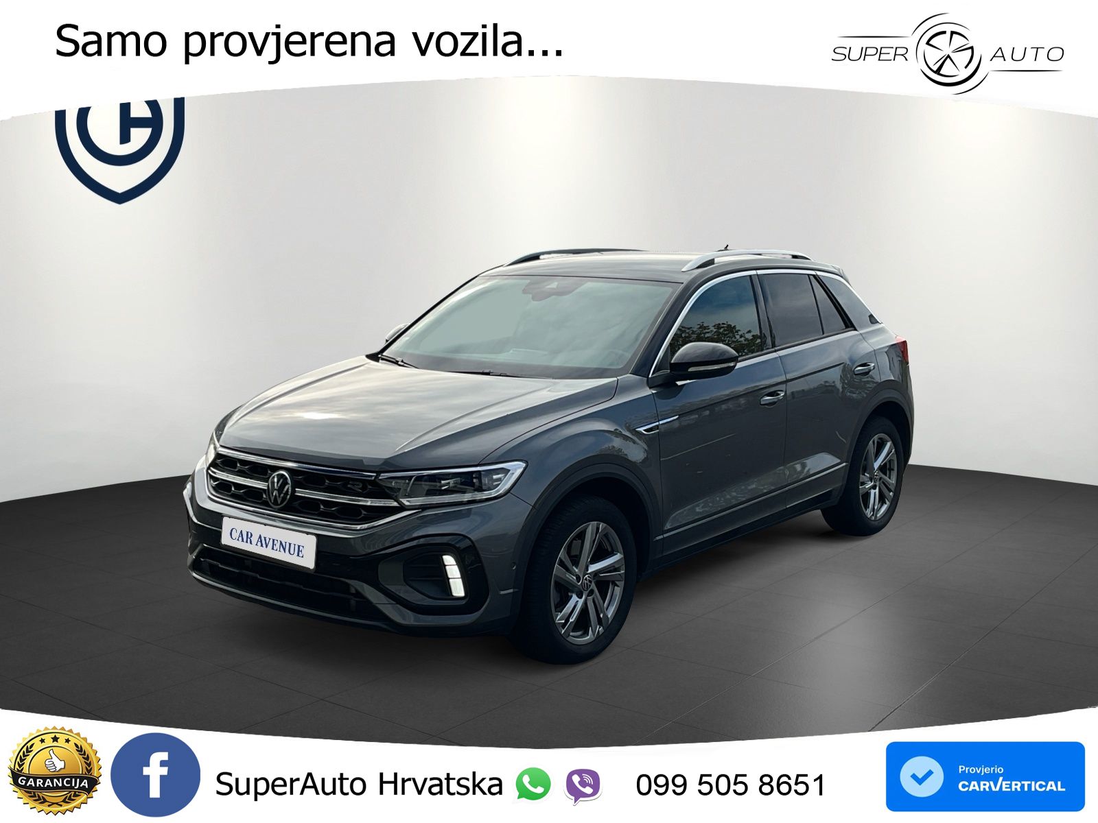 Volkswagen T-Roc 2.0 TDI (150 KS) DSG R-Line LED+GR SJED+ACC