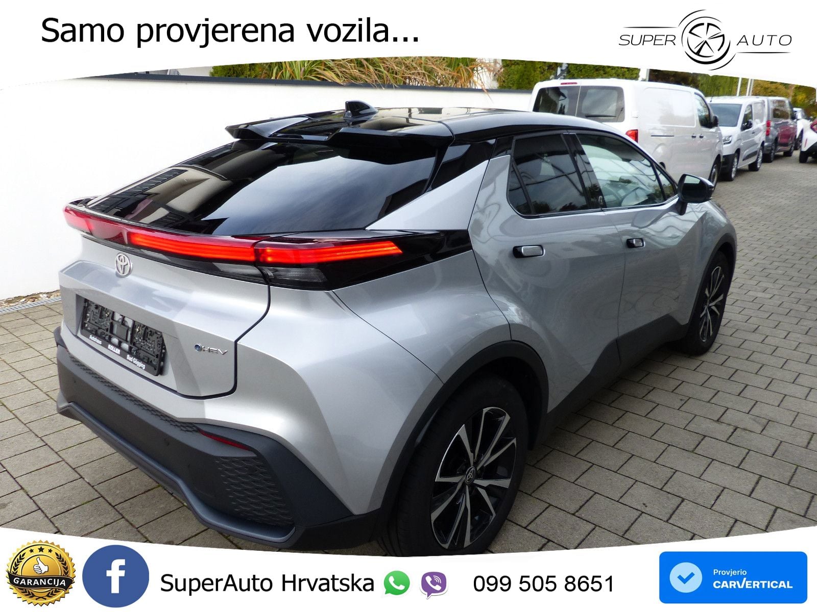 Toyota C-HR 1.8 (140 KS) Hybrid e-CVT Team D LED+GR SJED+ACC