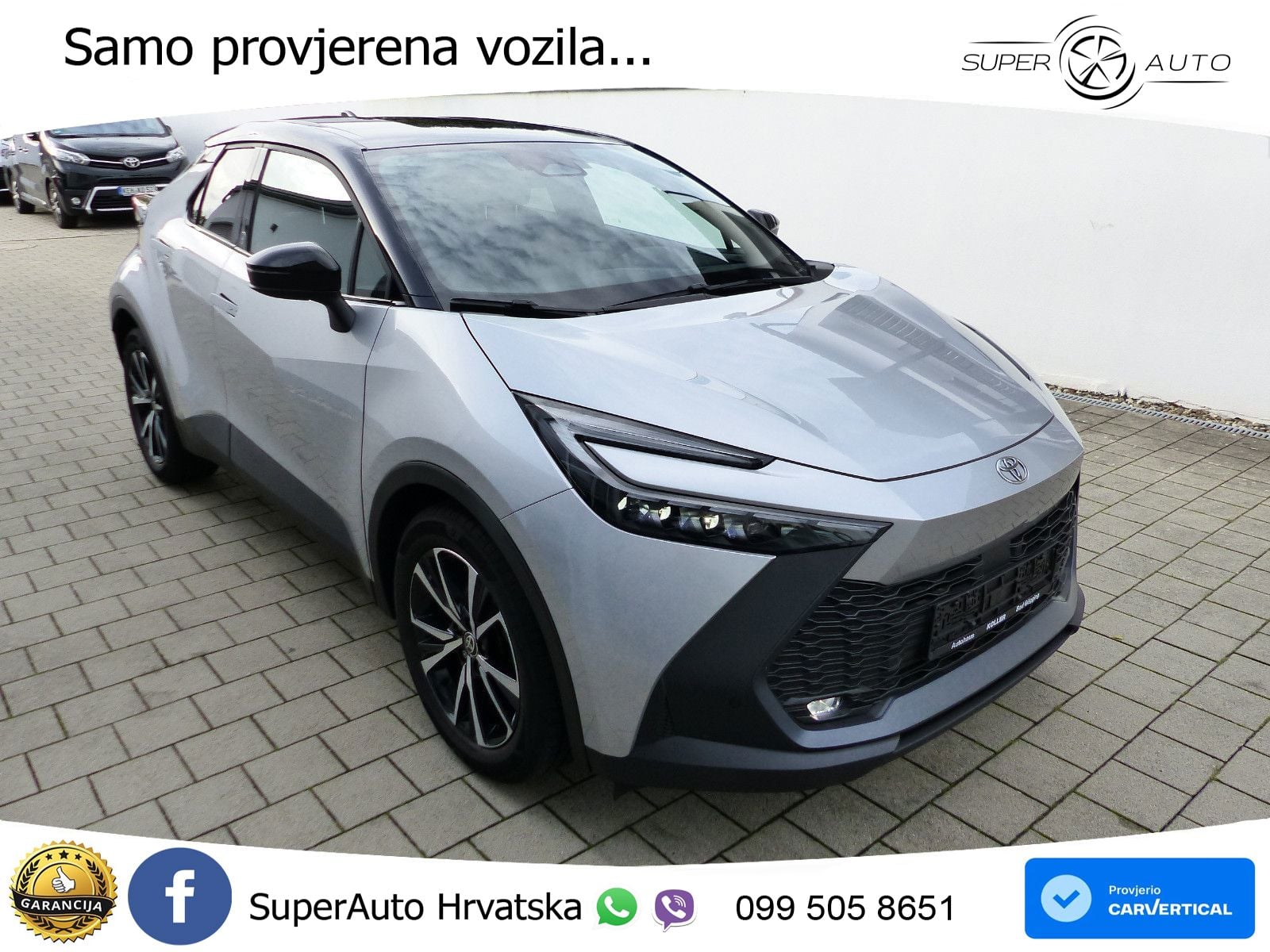 Toyota C-HR 1.8 (140 KS) Hybrid e-CVT Team D LED+GR SJED+ACC