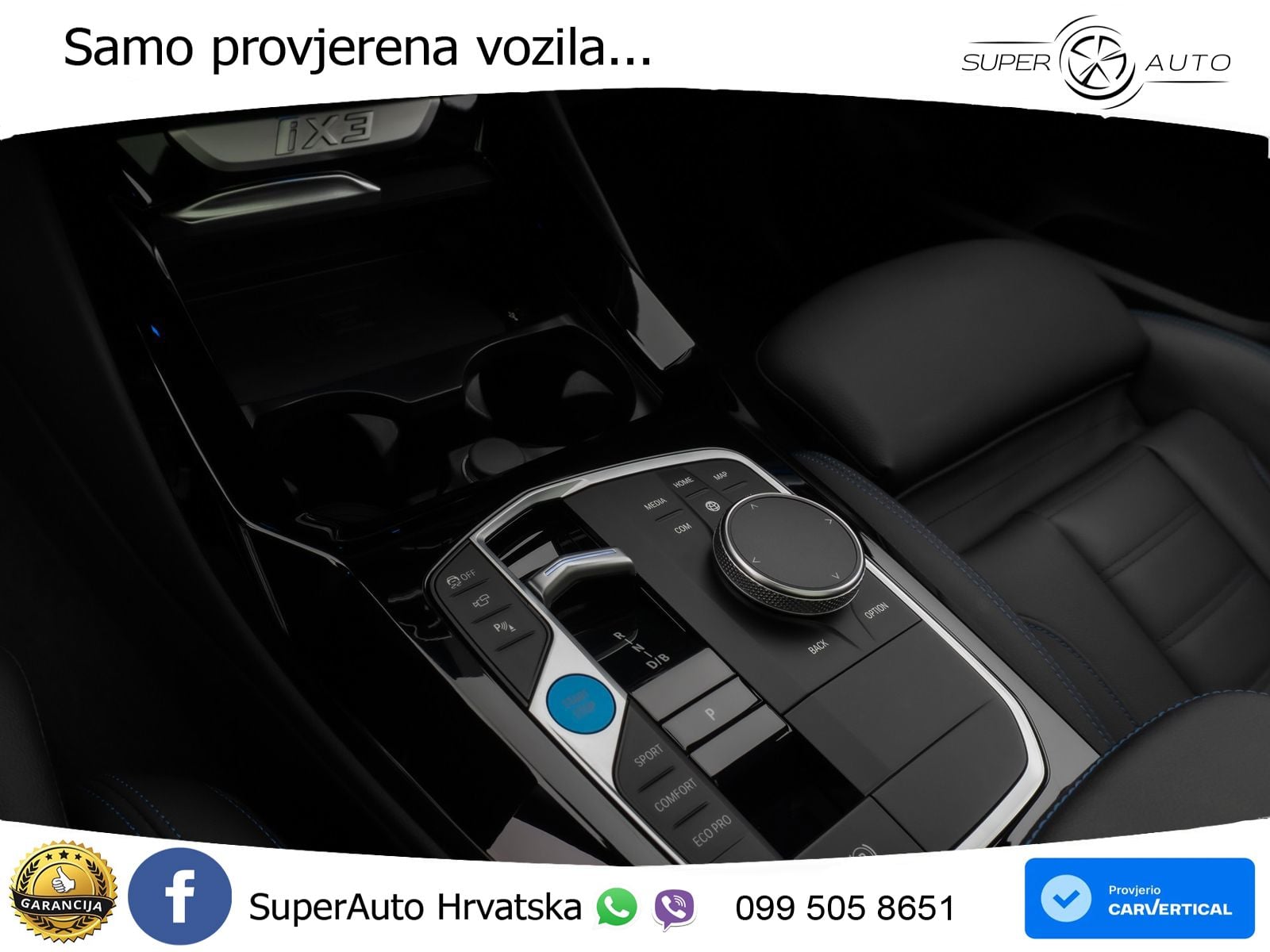 BMW iX3 80 kWh (286 KS) M Sport LED+GR SJED+ACC