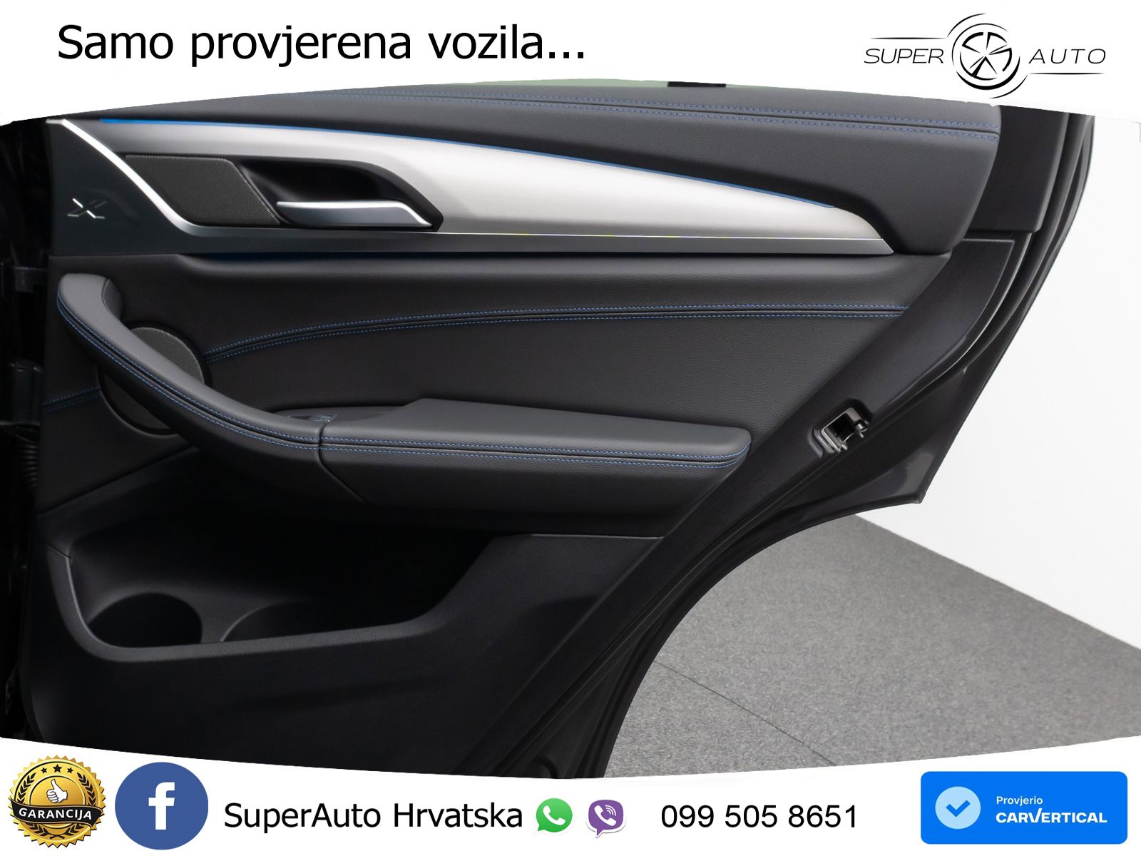 BMW iX3 80 kWh (286 KS) M Sport LED+GR SJED+ACC