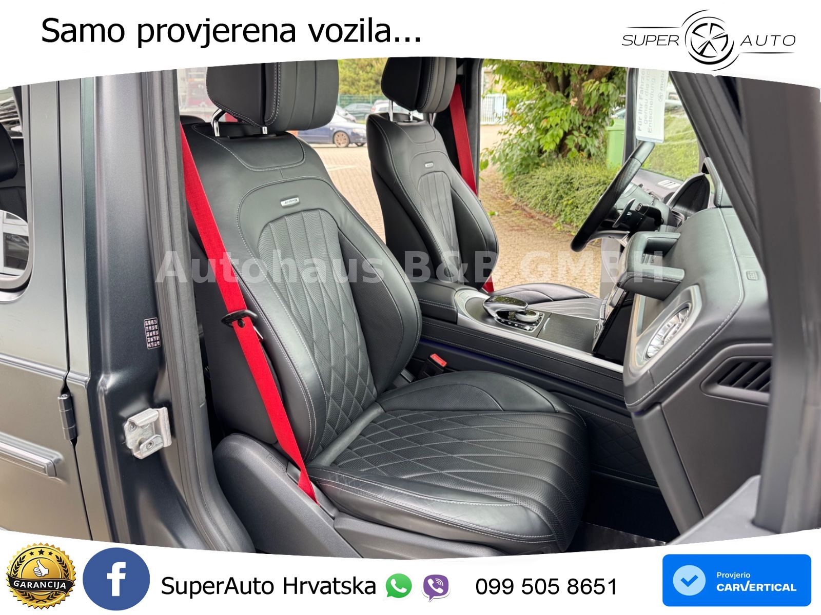 Mercedes AMG G 63 Long V8 (585 KS) 4MATIC 9G-TRONIC AMG SPEEDSHIFT PLUS ZRAČNI+ACC+4xGR SJED+360