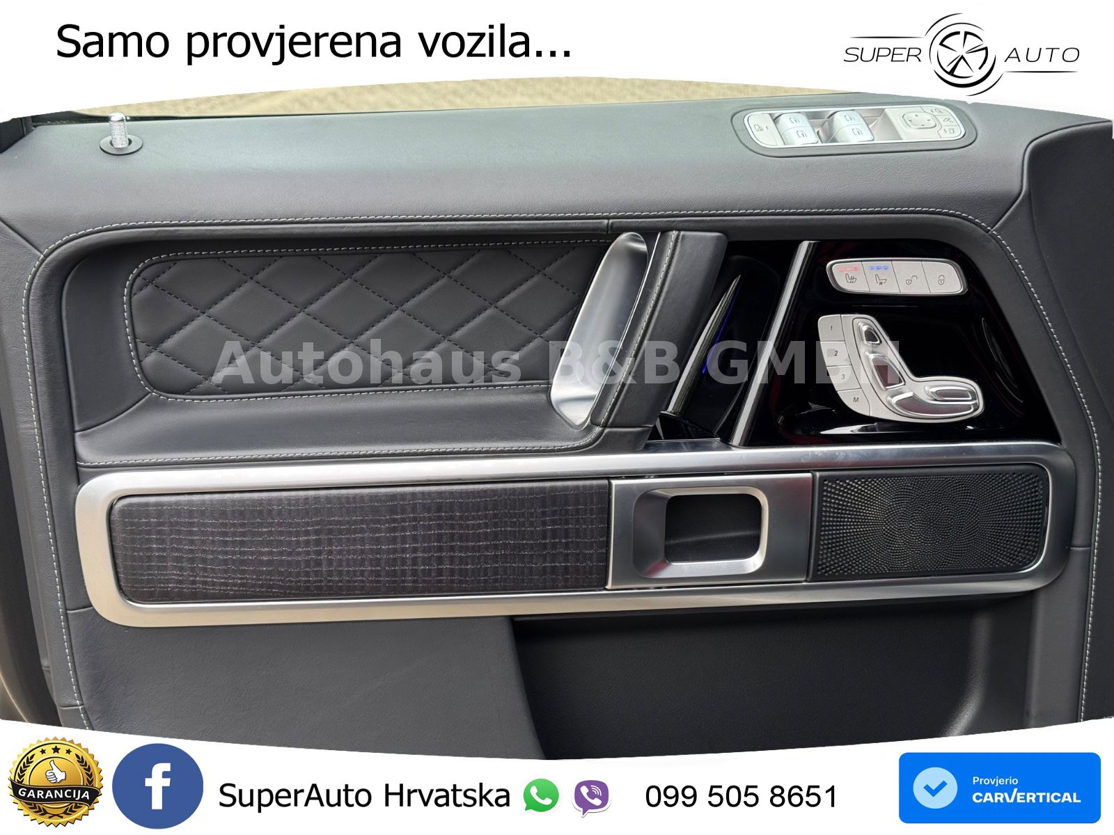 Mercedes AMG G 63 Long V8 (585 KS) 4MATIC 9G-TRONIC AMG SPEEDSHIFT PLUS ZRAČNI+ACC+4xGR SJED+360