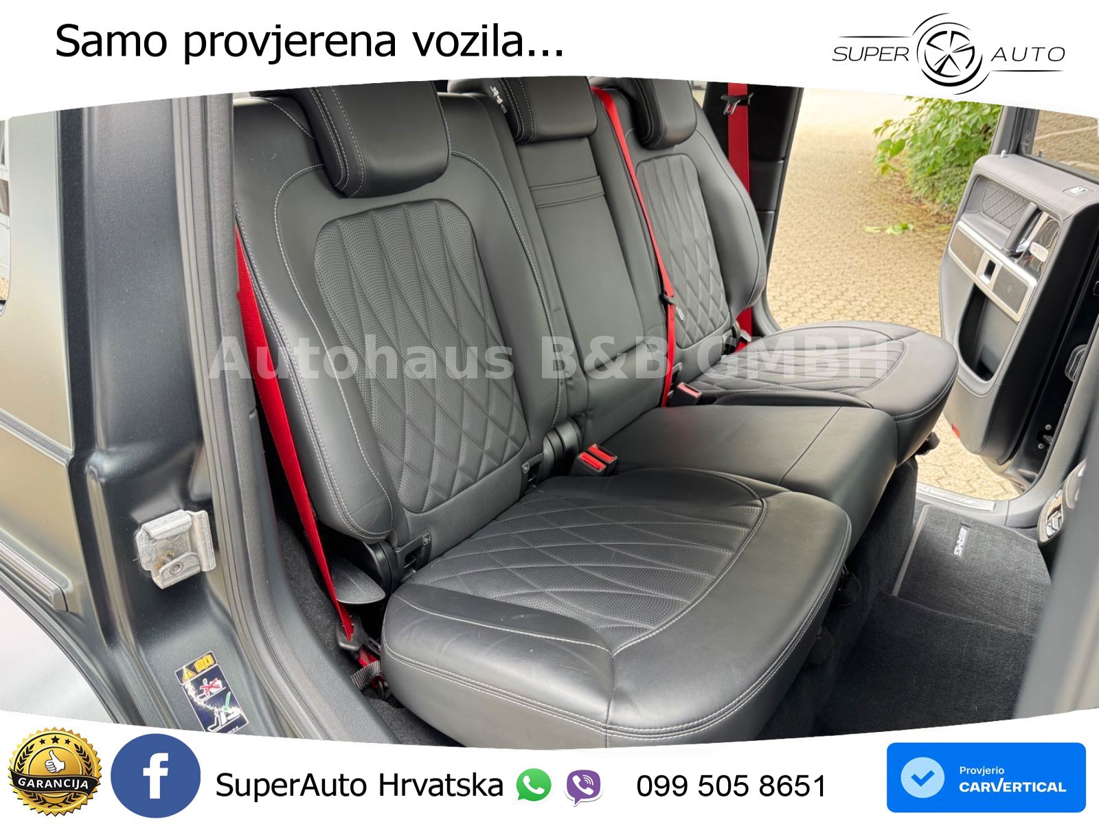 Mercedes AMG G 63 Long V8 (585 KS) 4MATIC 9G-TRONIC AMG SPEEDSHIFT PLUS ZRAČNI+ACC+4xGR SJED+360