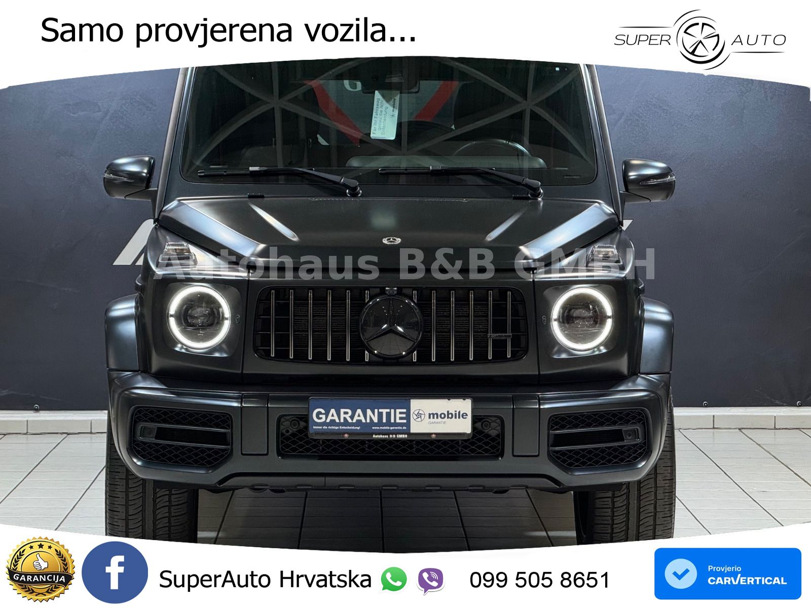 Mercedes AMG G 63 Long V8 (585 KS) 4MATIC 9G-TRONIC AMG SPEEDSHIFT PLUS ZRAČNI+ACC+4xGR SJED+360