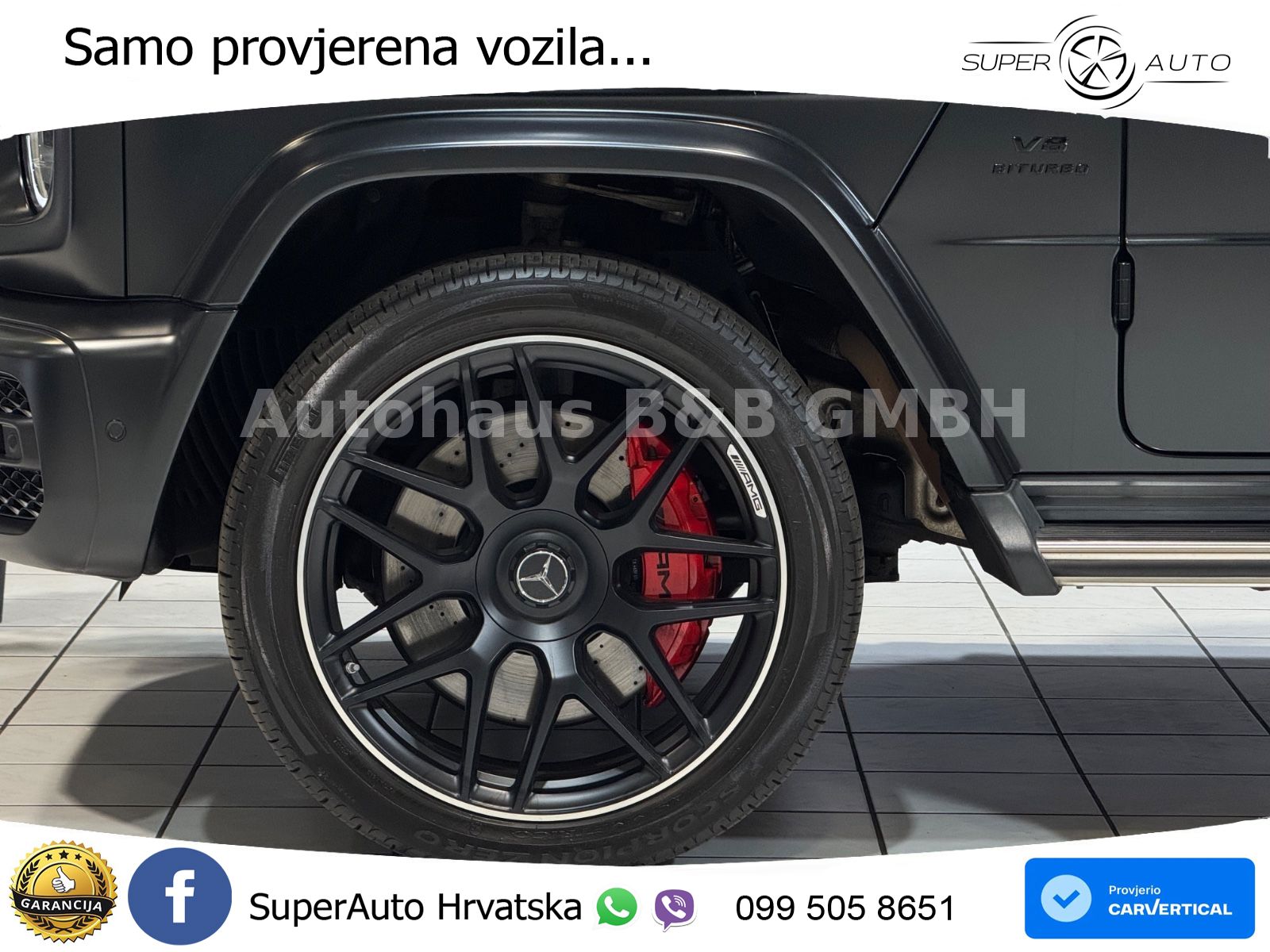 Mercedes AMG G 63 Long V8 (585 KS) 4MATIC 9G-TRONIC AMG SPEEDSHIFT PLUS ZRAČNI+ACC+4xGR SJED+360