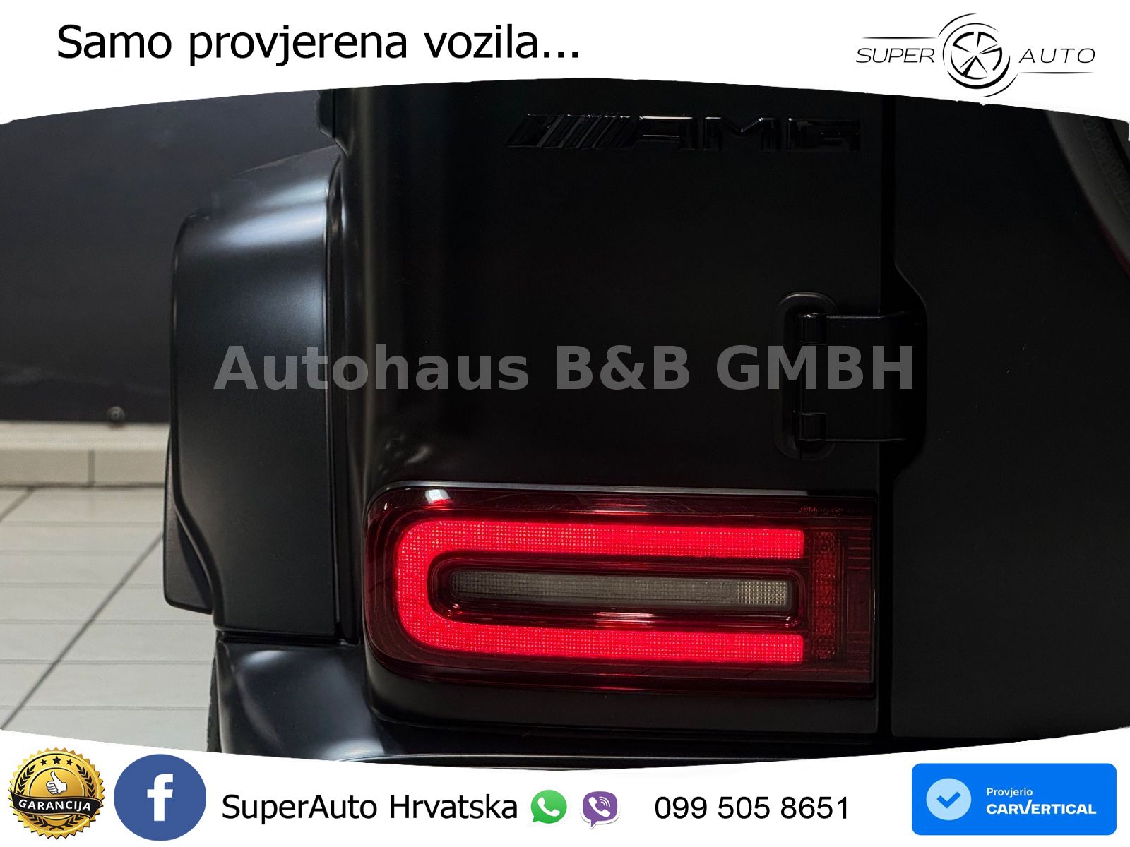 Mercedes AMG G 63 Long V8 (585 KS) 4MATIC 9G-TRONIC AMG SPEEDSHIFT PLUS ZRAČNI+ACC+4xGR SJED+360
