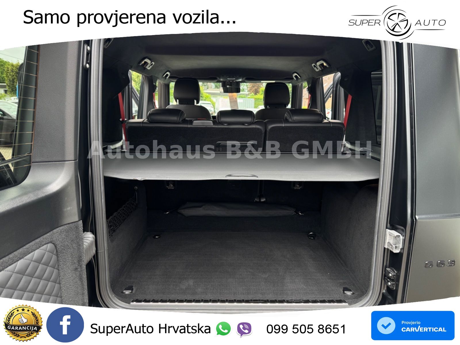 Mercedes AMG G 63 Long V8 (585 KS) 4MATIC 9G-TRONIC AMG SPEEDSHIFT PLUS ZRAČNI+ACC+4xGR SJED+360