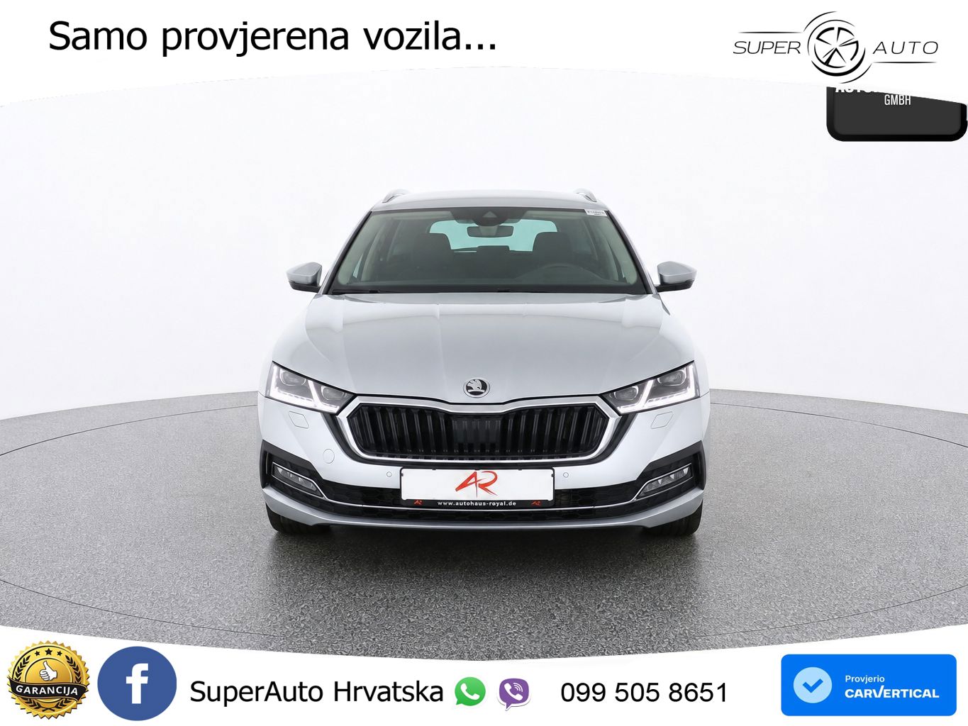 Škoda Octavia Combi 2.0 TDI (150 KS) DSG LED+GR SJED+ACC