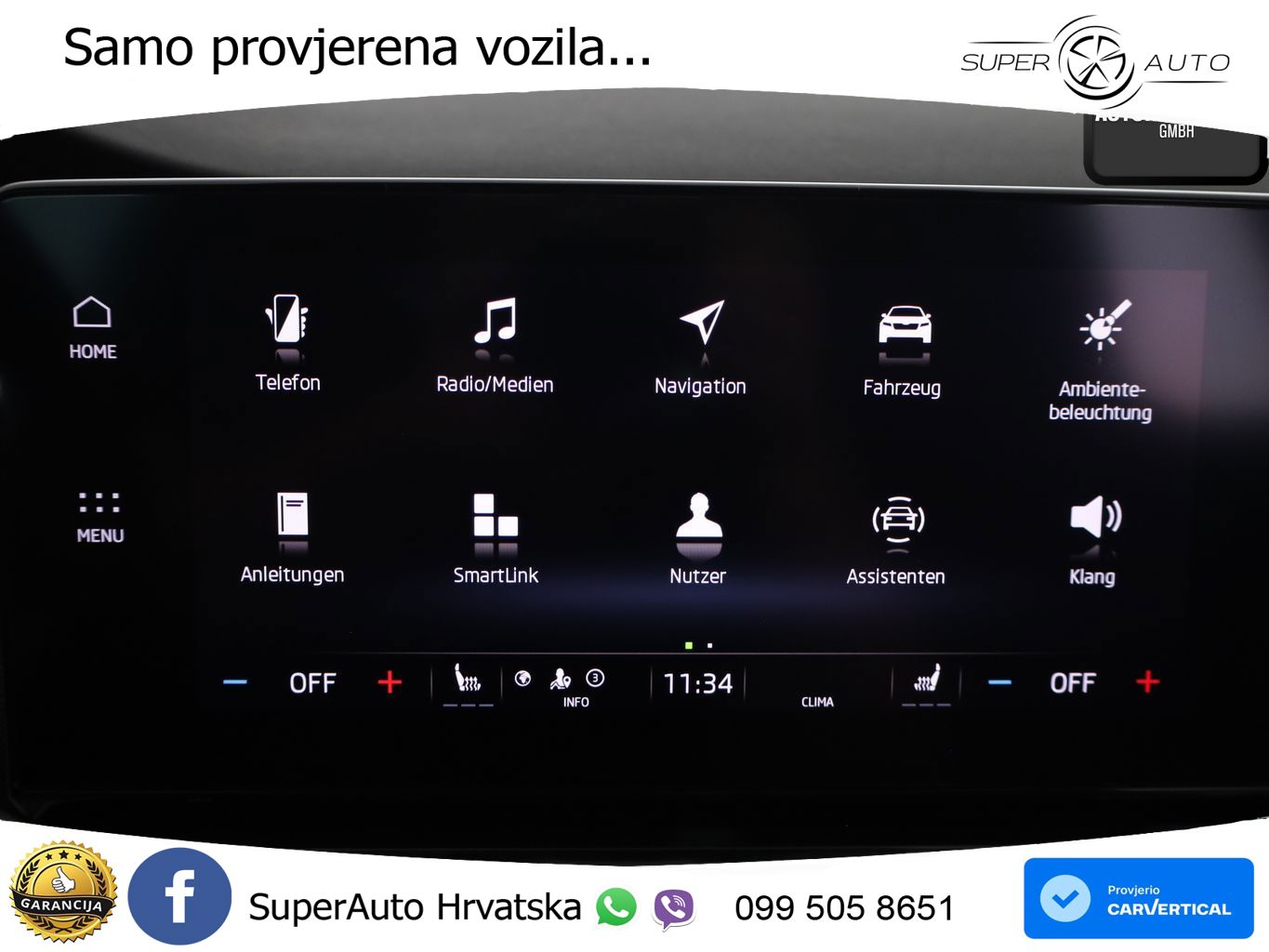 Škoda Octavia Combi 2.0 TDI (150 KS) DSG LED+GR SJED+ACC