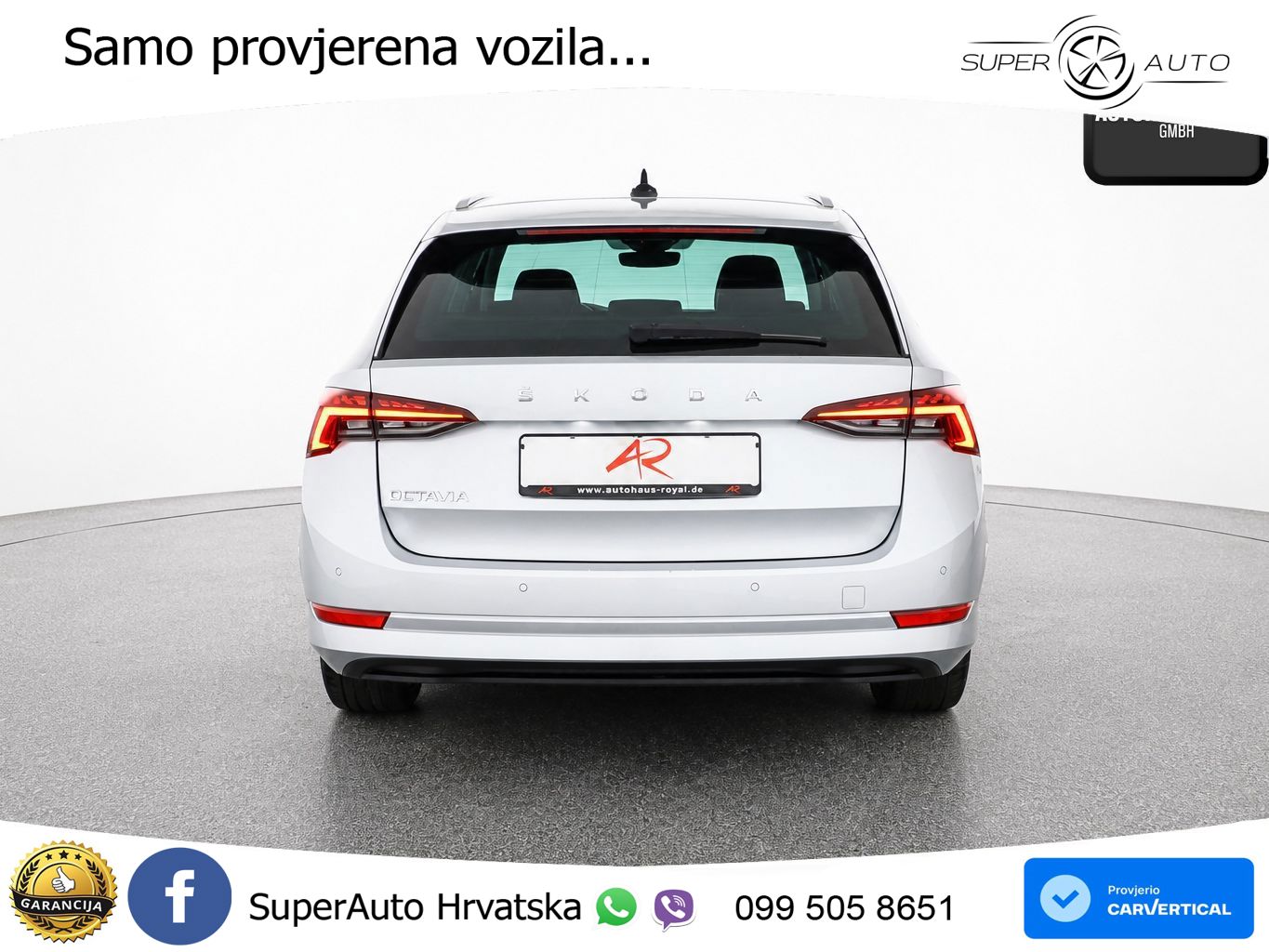 Škoda Octavia Combi 2.0 TDI (150 KS) DSG LED+GR SJED+ACC
