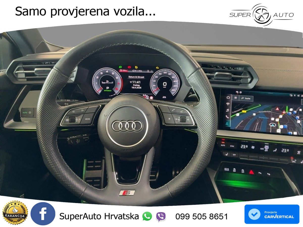 Audi A3 40 TFSI (190 KS) quattro S tronic