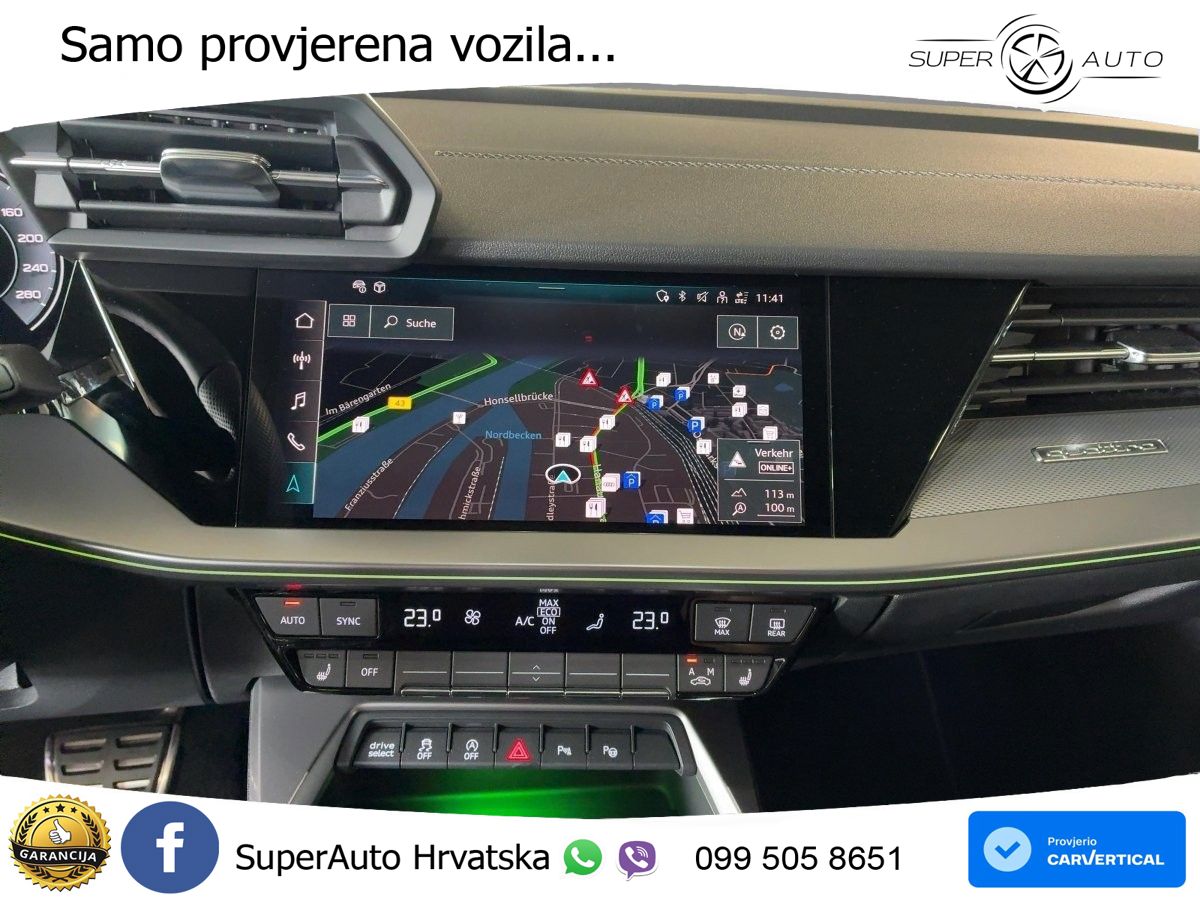 Audi A3 40 TFSI (190 KS) quattro S tronic